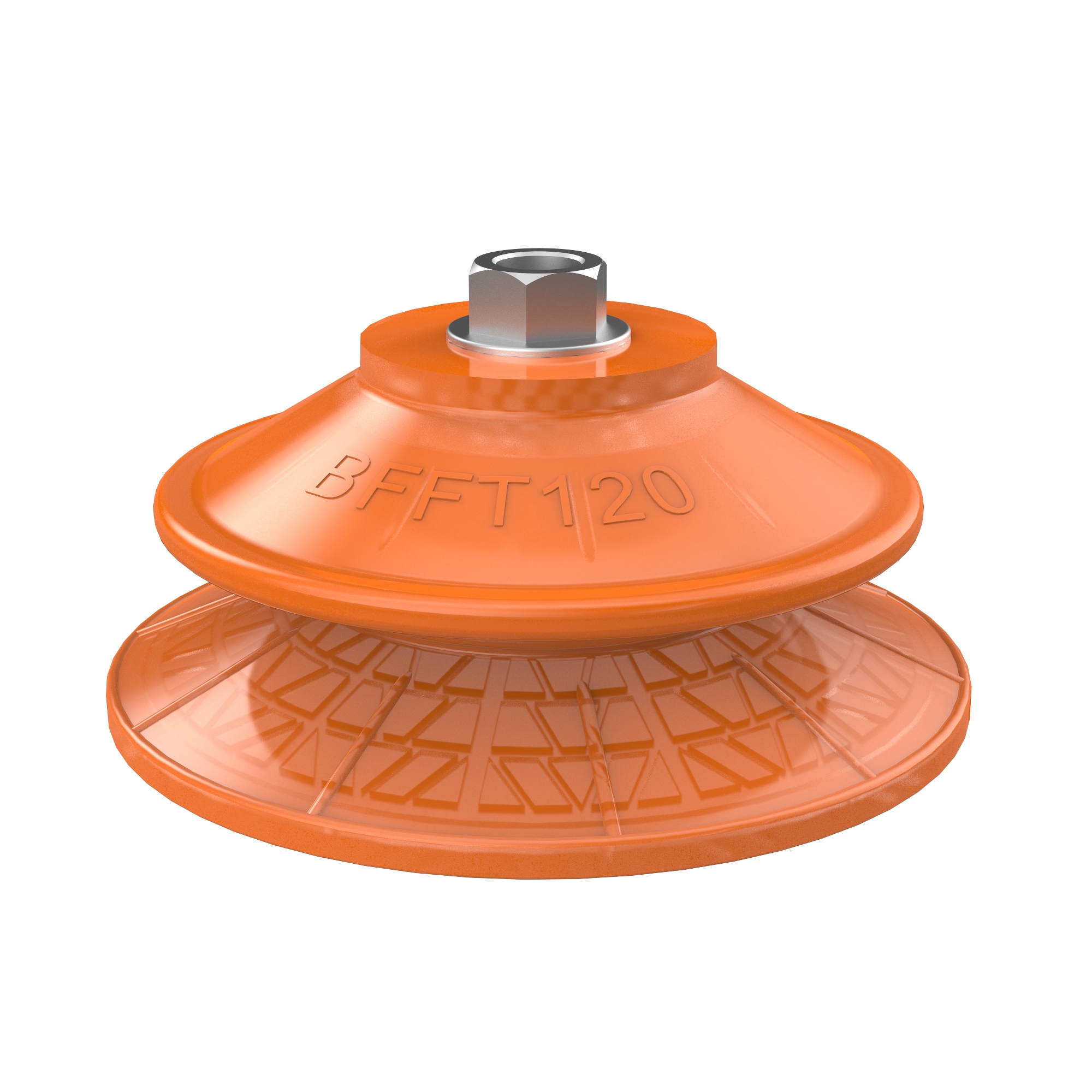 Piab Suction cup BFFT120P Polyurethane 60/60/30, G1/4 female with mesh filter