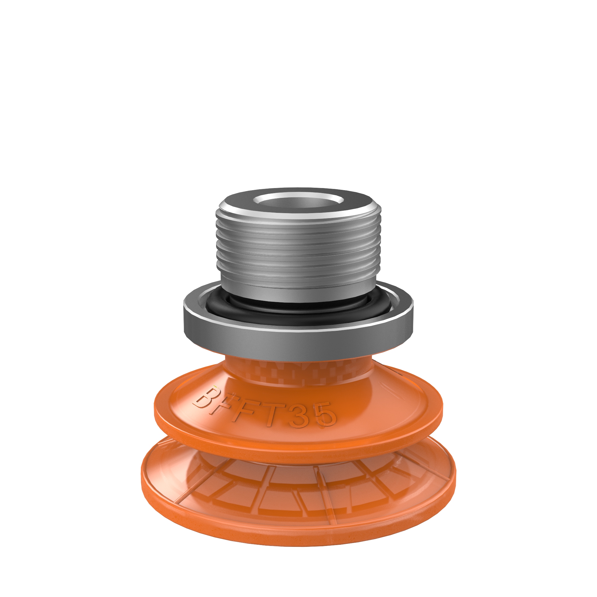 Piab Suction cup BFFT35P Polyurethane 60/60/30, G3/8 male - 1/8 NPSF female