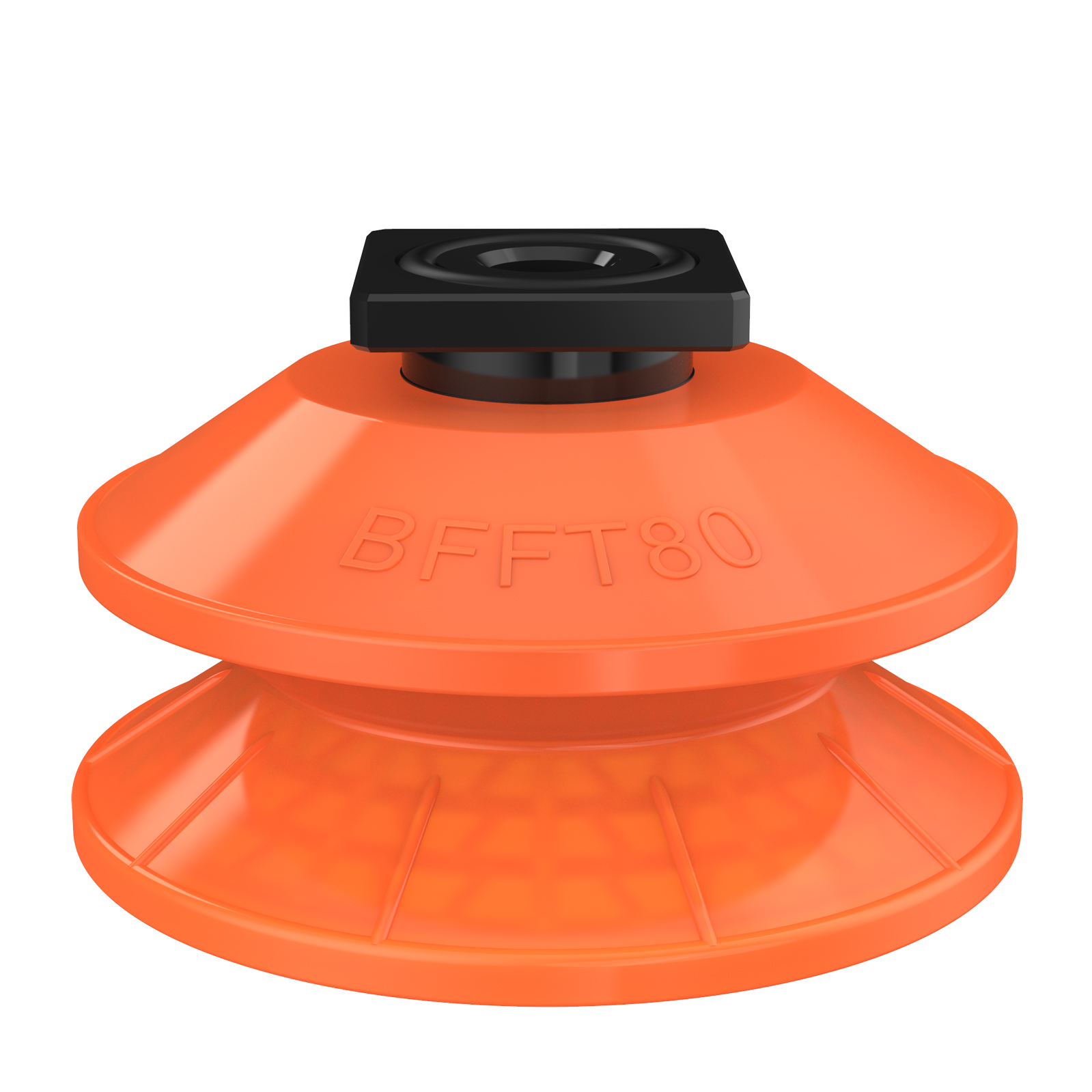 Piab Suction cup BFFT80P-2 Polyurethane 60/60/30, T-slot, with mesh filter