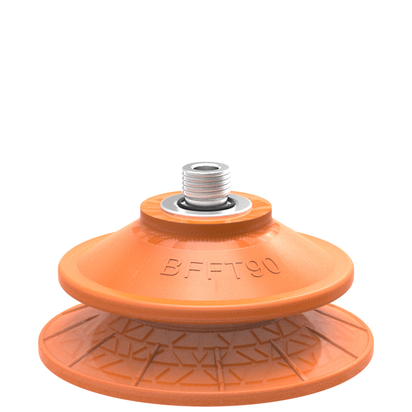 Piab Suction cup BFFT90P Polyurethane 60/60/30 G1/4 male with mesh filter