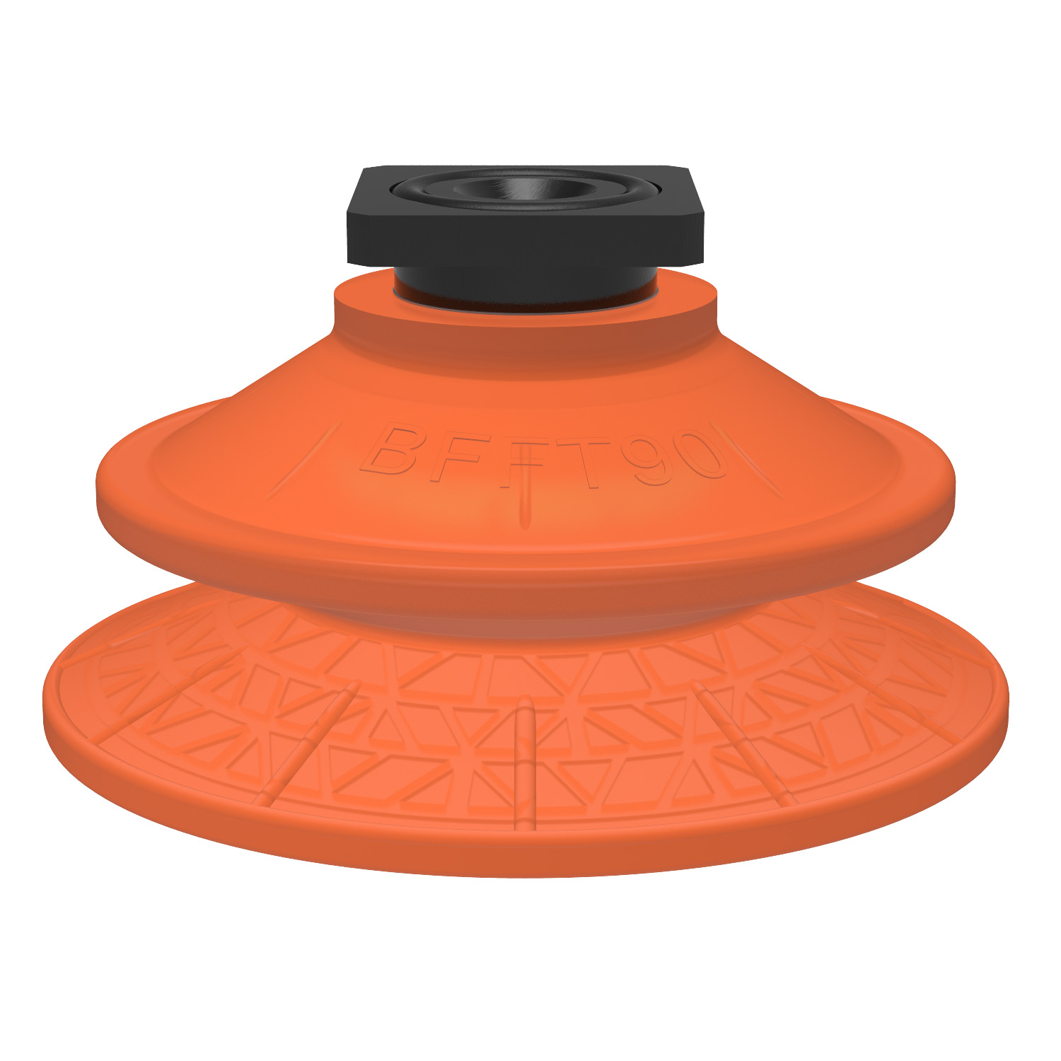 Piab Suction cup BFFT90P Polyurethane 60/60/30, T-slot, with mesh filter