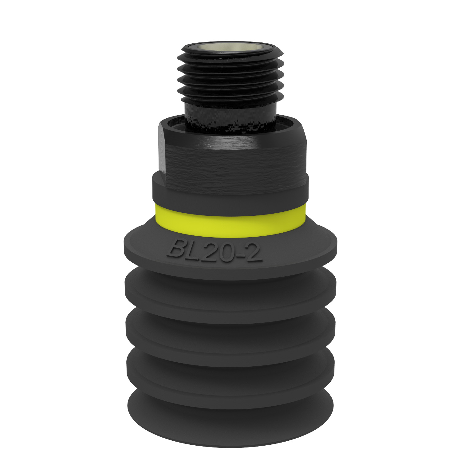 Piab Suction cup BL20-2 Chloroprene, G1/8 male, with mesh filter