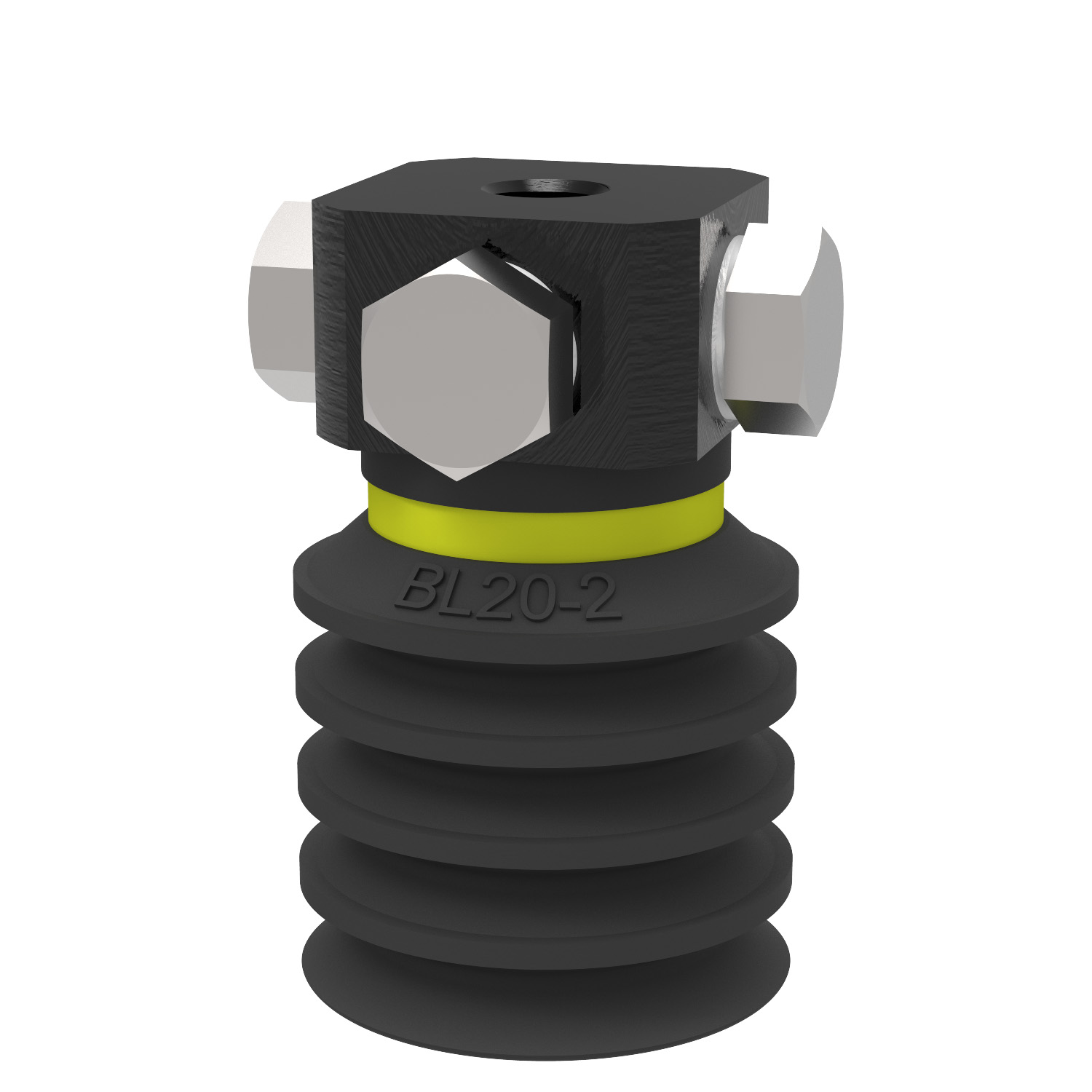 Piab Suction cup BL20-2 Chloroprene, 5xM5 female