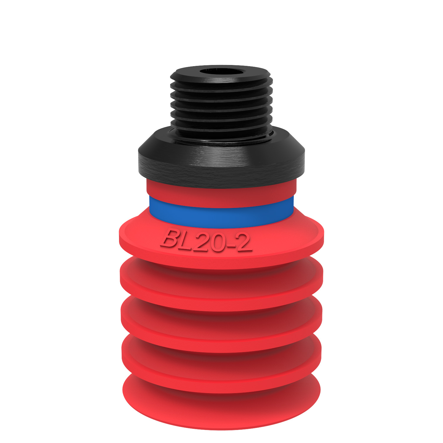 Piab Suction cup BL20-2 Silicone, G1/8 male/M5 female, PA