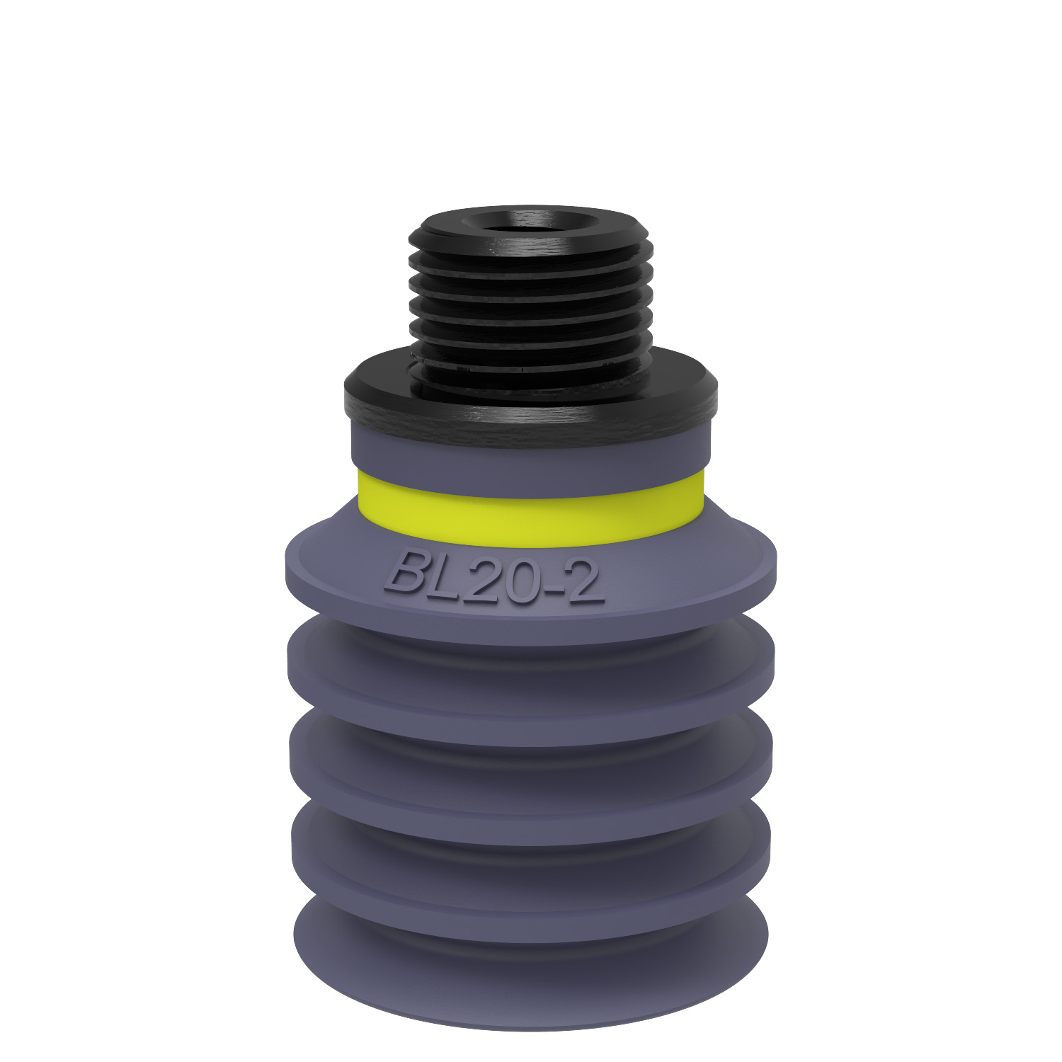 Piab BL20-2.47.02AD / 9914557 Suction cup BL20-2 HNBR, G1/8" male/M5 female