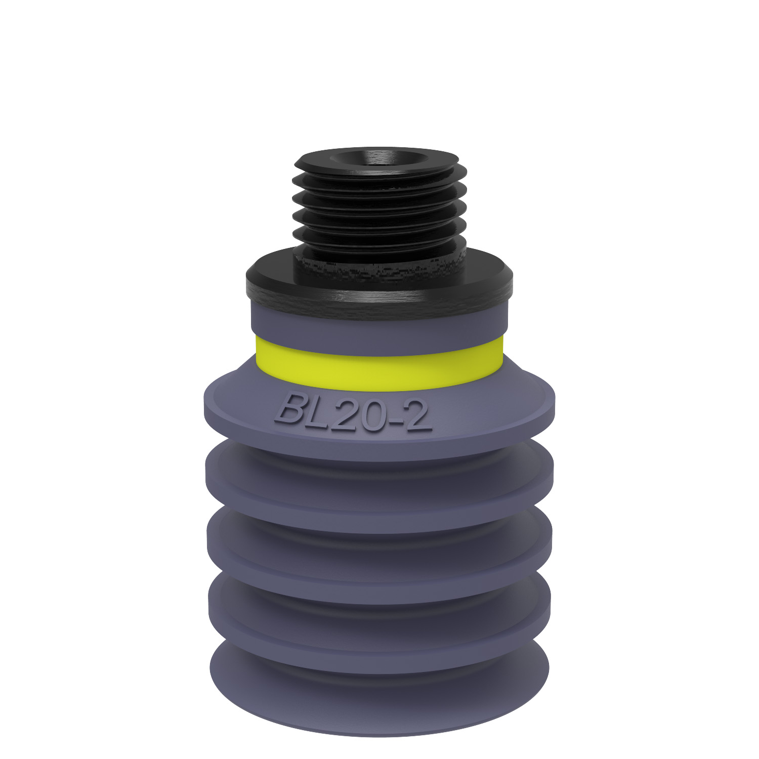 Piab BL20-2.47.02AD / 9914557 Suction cup BL20-2 HNBR, G1/8 male/M5 female