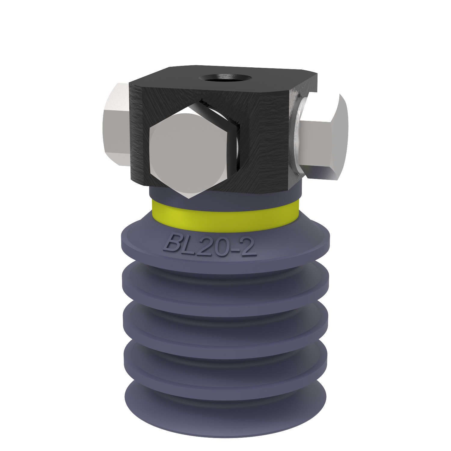 Piab Suction cup BL20-2 HNBR, 5xM5 female