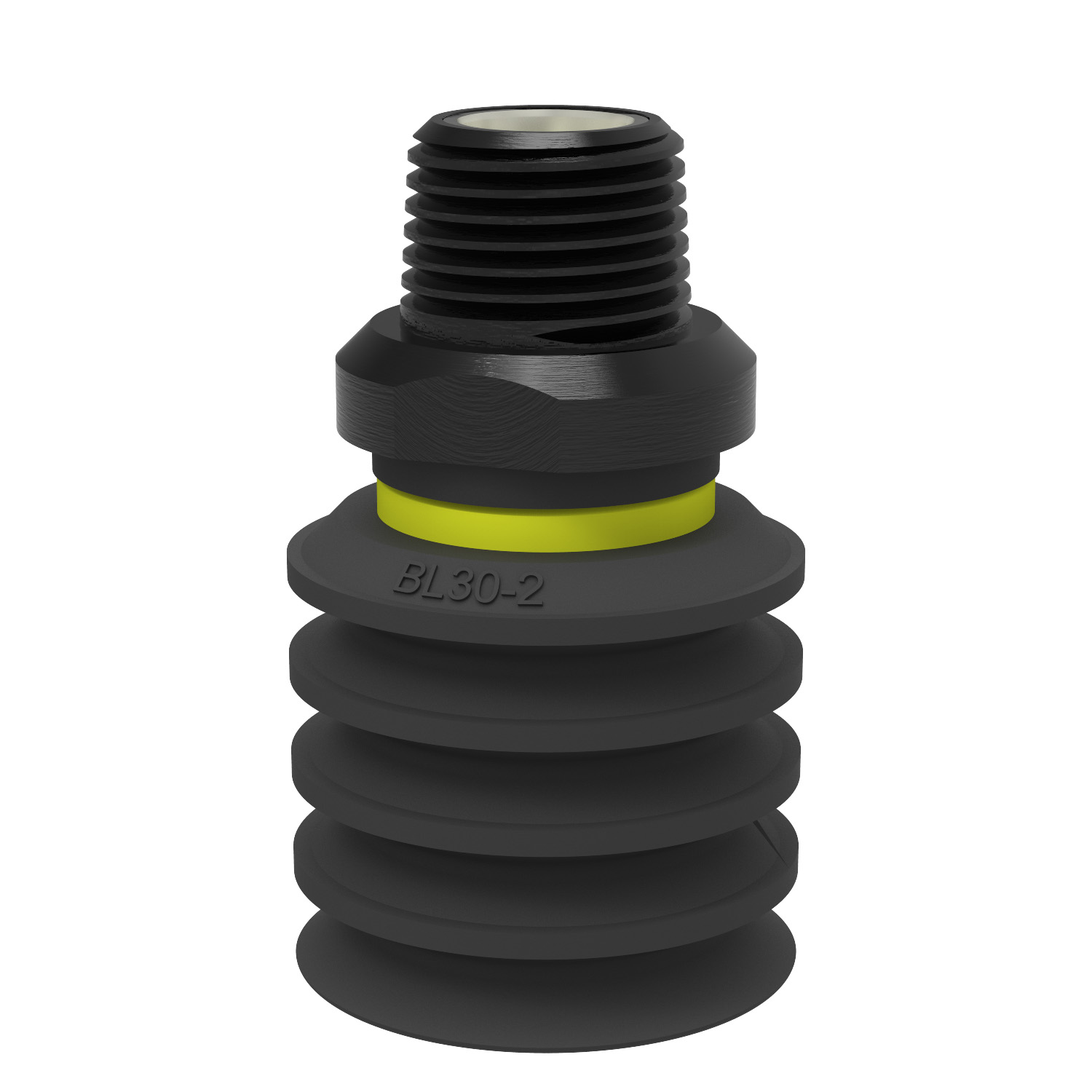 Piab Suction cup BL30-2 Chloroprene, 3/8 NPT male, with mesh filter