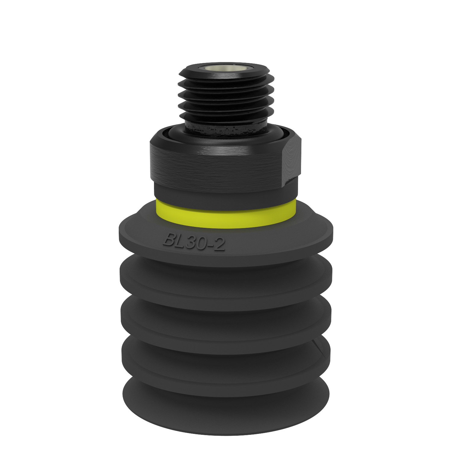 Piab Suction cup BL30-2 Chloroprene, G1/4 male, with dual flow control valve