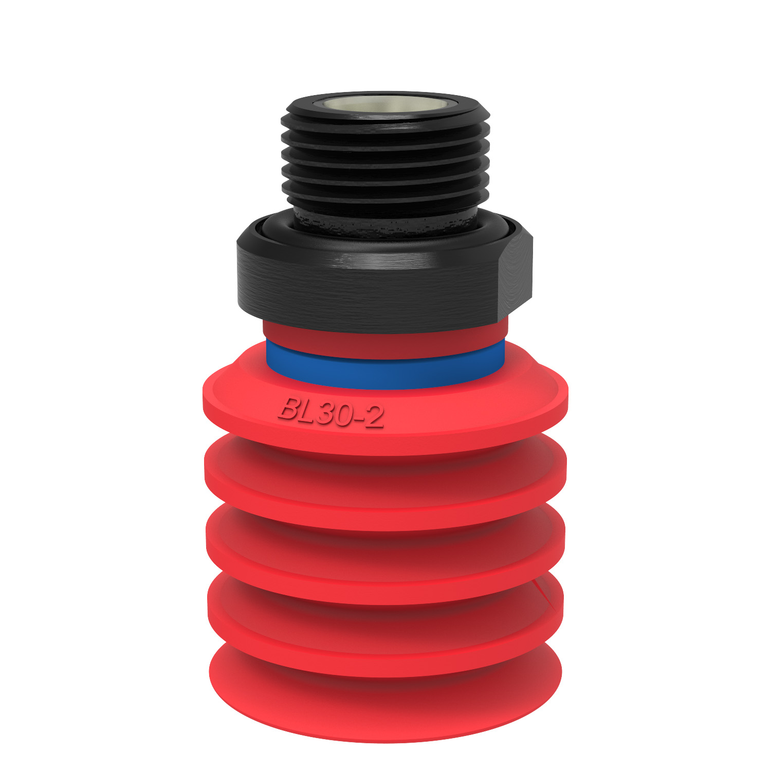 Piab Suction cup BL30-2 Silicone, G3/8 male, with mesh filter