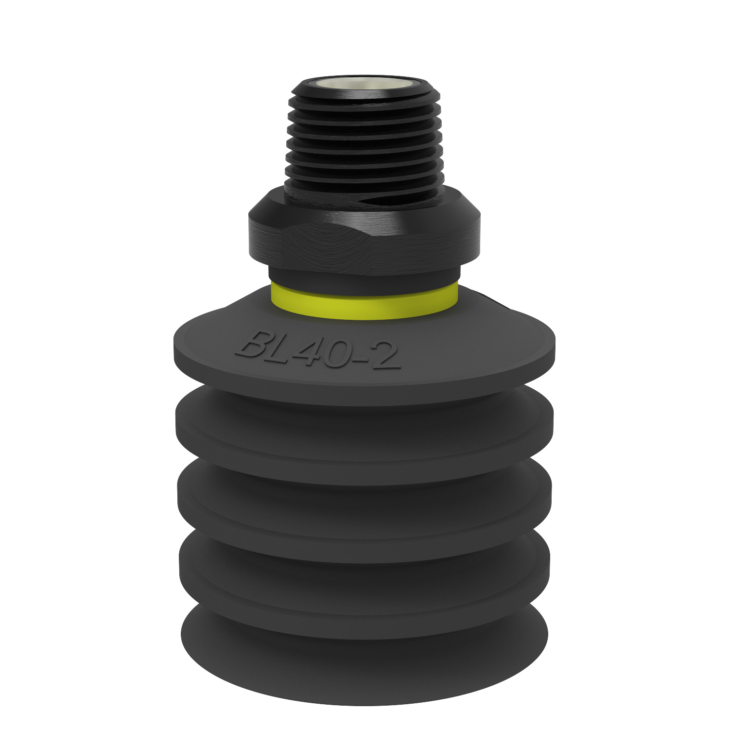 Piab Suction cup BL40-2 Chloroprene, 3/8 NPT male, with mesh filter