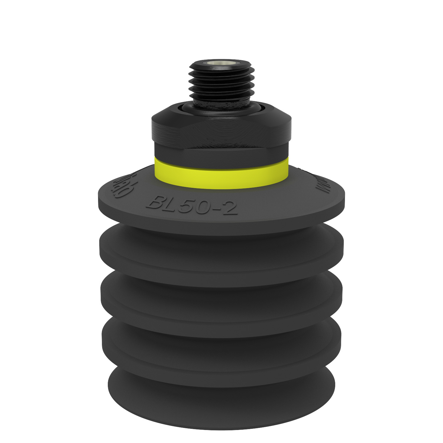 Piab Suction cup BL50-2 Chloroprene, G1/4 male, with mesh filter