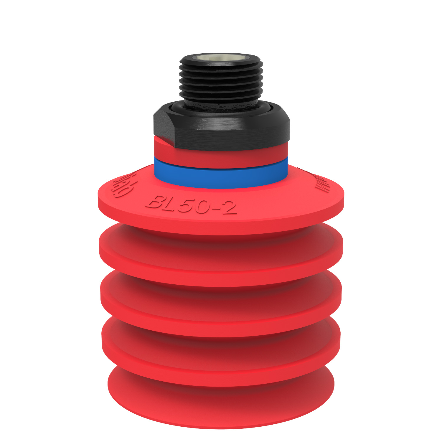 Piab Suction cup BL50-2 Silicone, G3/8 male, with mesh filter