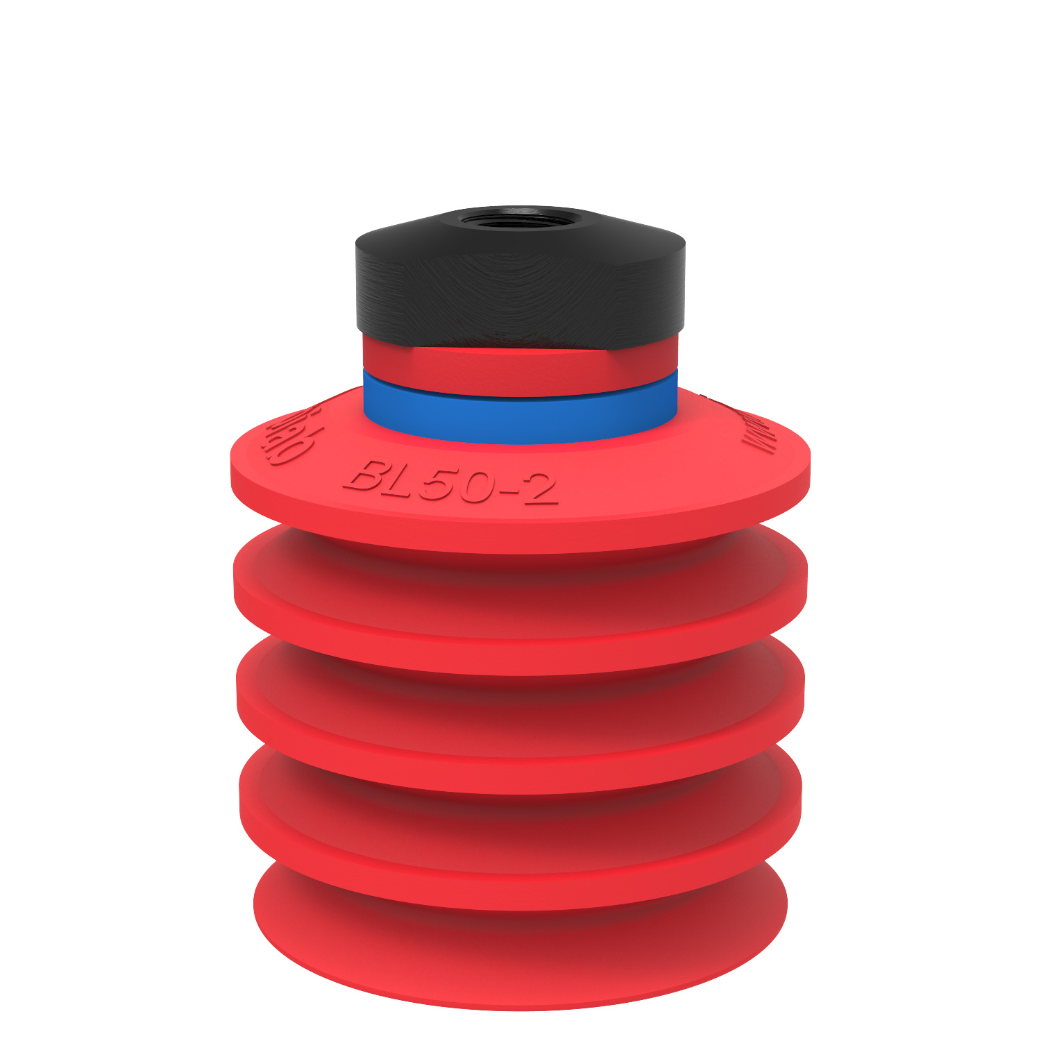 Piab Suction cup BL50-2 Silicone, 1/8 NPSF female, with mesh filter