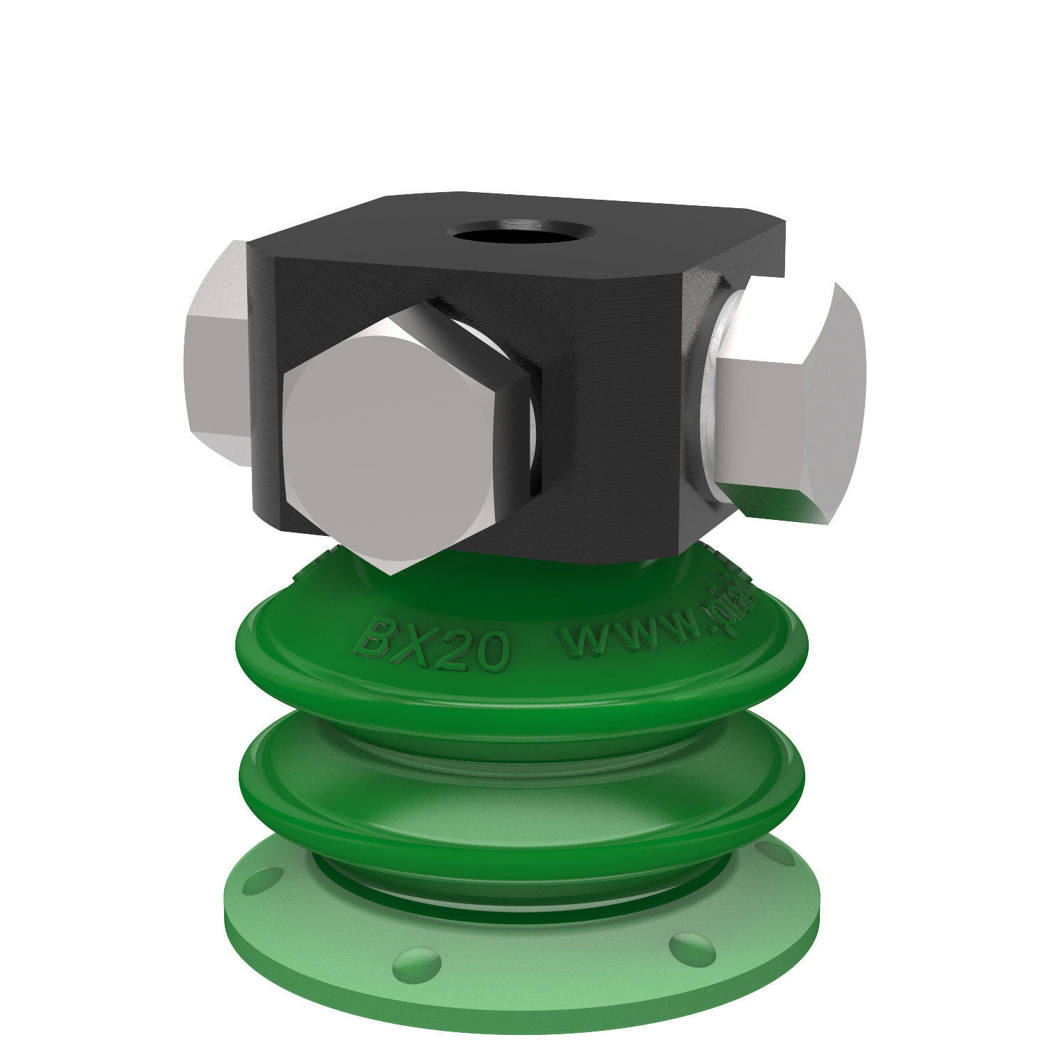 Piab Suction cup BX20P Polyurethane 60, 5xM5 female