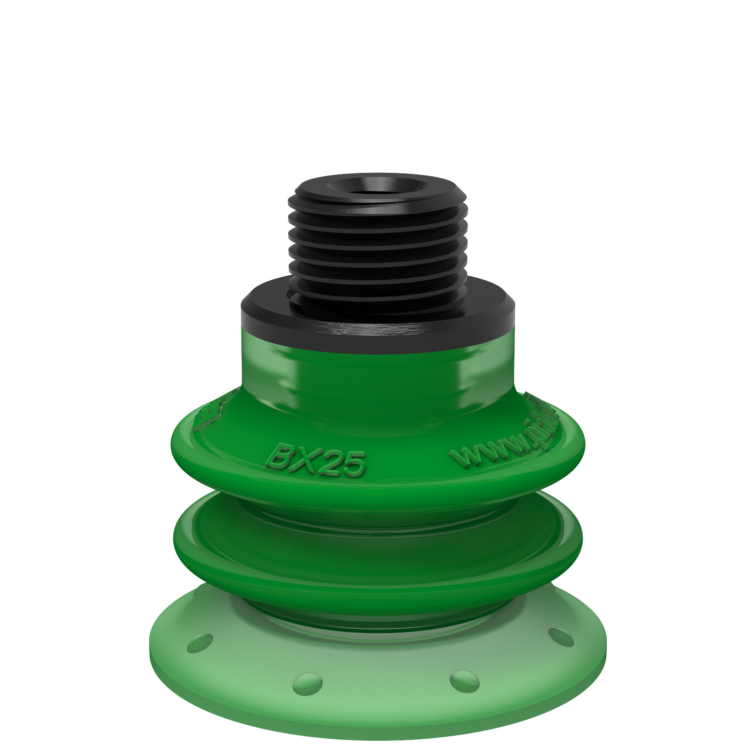 Piab Suction cup BX25P Polyurethane 60 with filter, G1/8 male / M5 female