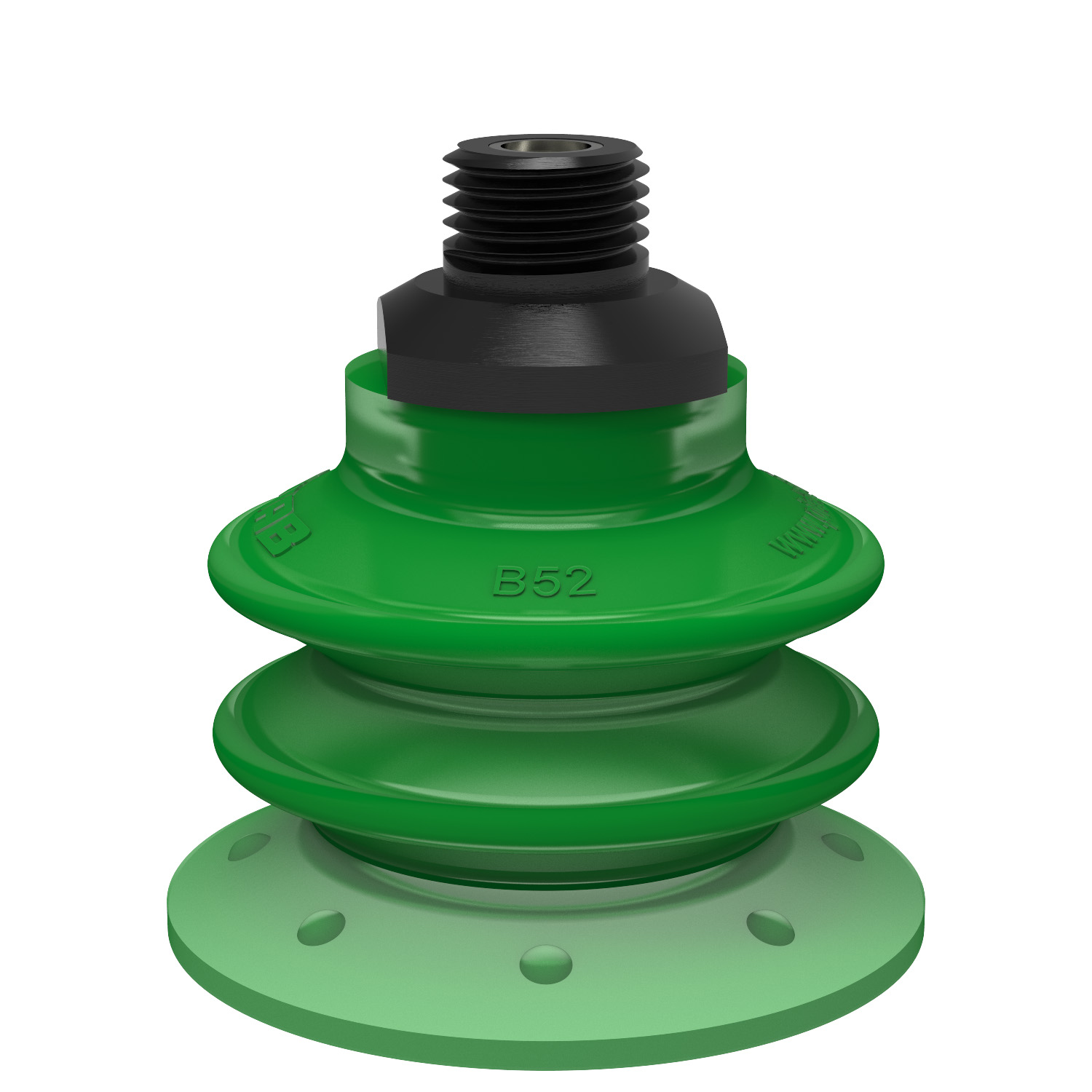 Piab Suction cup BX52P Polyurethane 60 with filter, 1/4 NPT male, with mesh filter