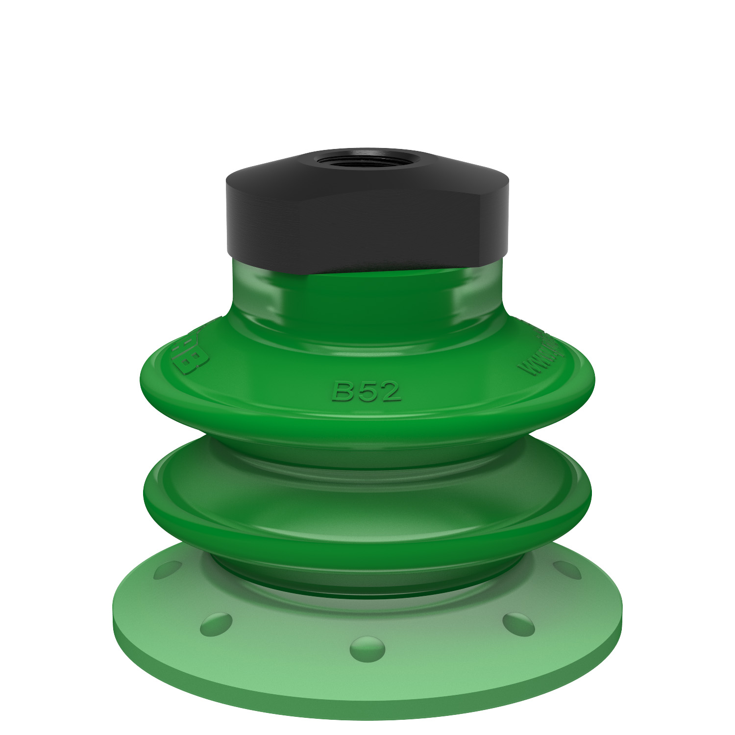 Piab Suction cup BX52P Polyurethane 60 with filter, 1/8 NPSF female, with mesh filter