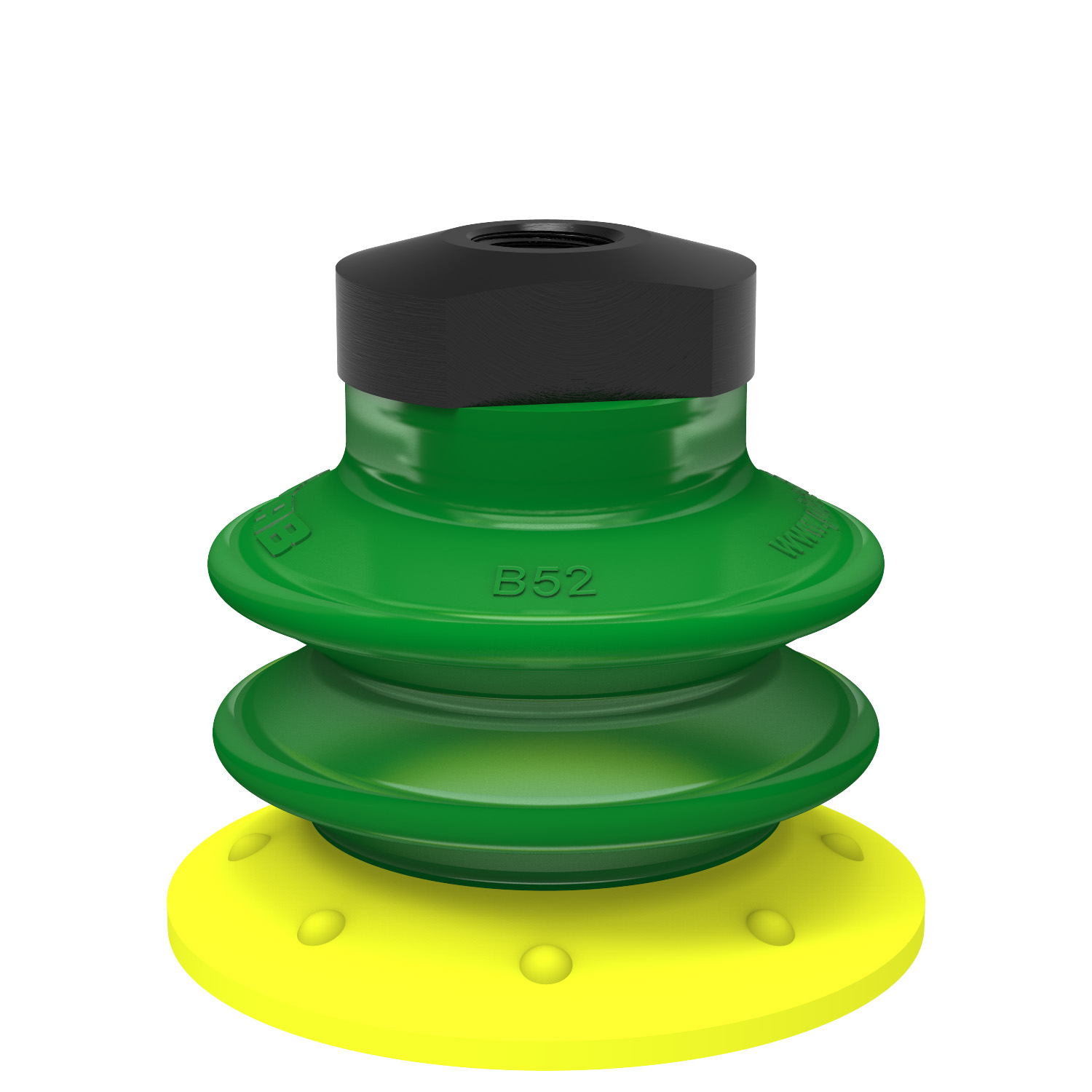 Piab Suction cup BX52P Polyurethane 30/60 with filter, 1/8 NPSF female, with mesh filter