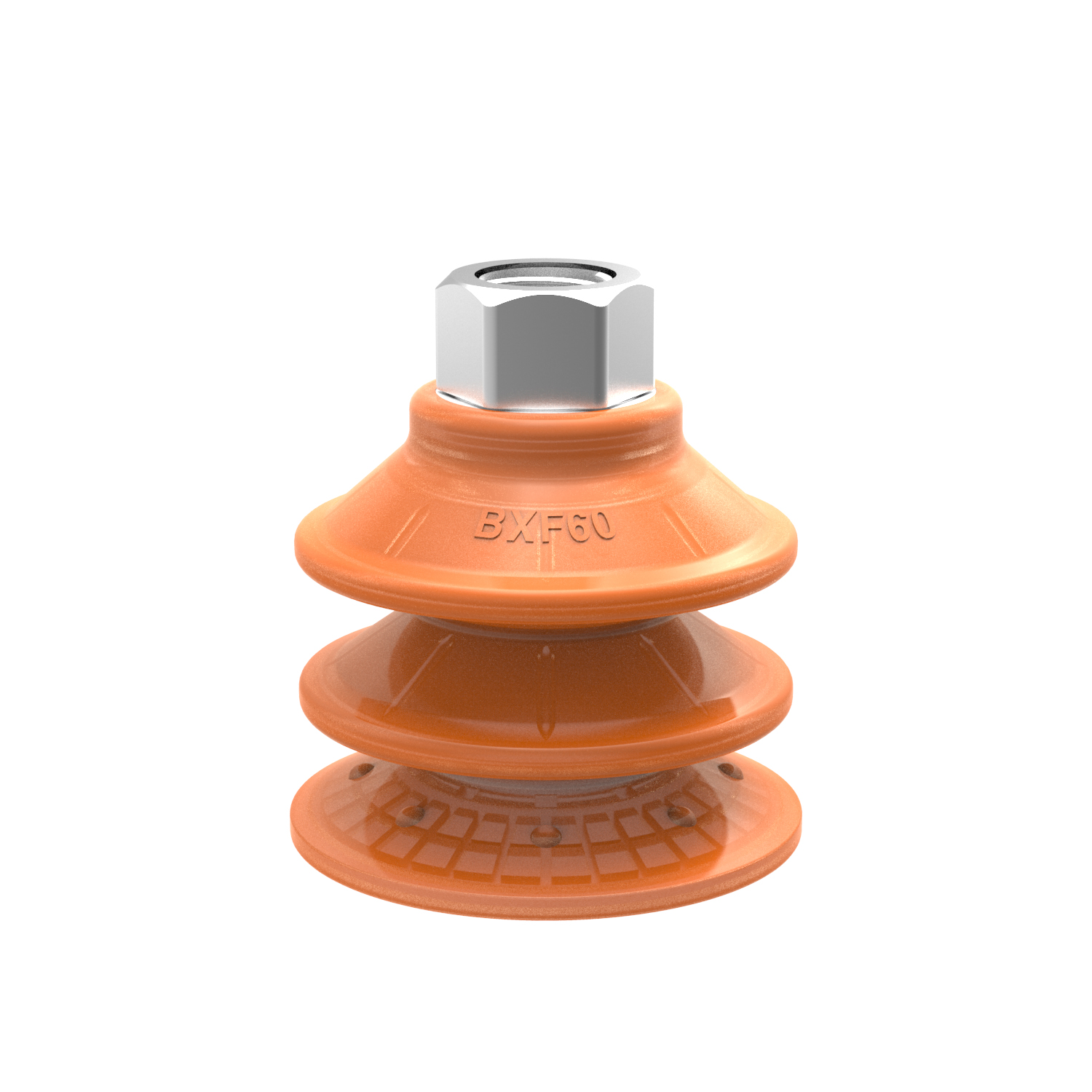 Piab Suction cup BXF60P Polyurethane 60, G3/8 female with mesh filter