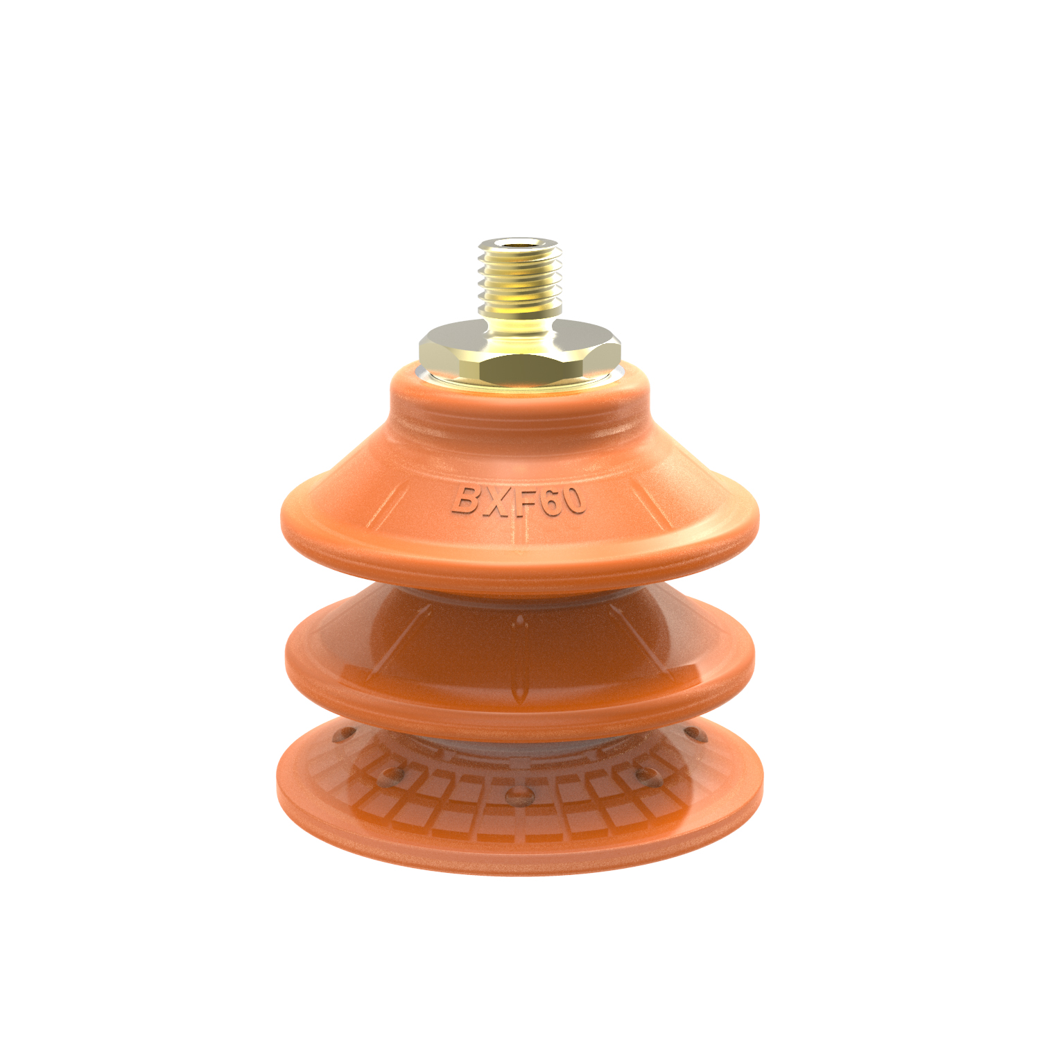 Piab Suction cup BXF60P Polyurethane 60, M10×1,5 male with mesh filter