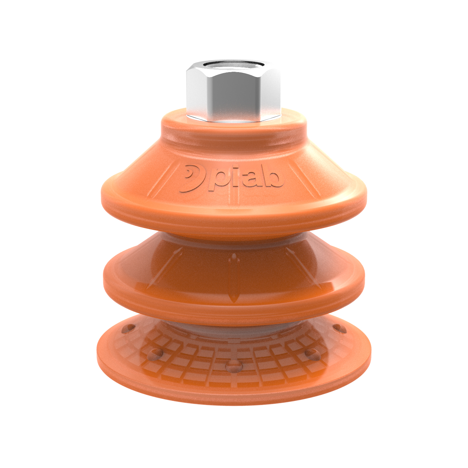 Piab Suction cup BXF75P Polyurethane 60, G3/8 female with mesh filter