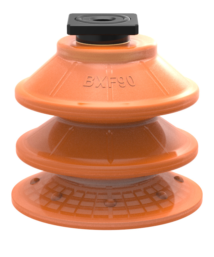 Piab Suction cup BXF90P Polyurethane 60, T-slot with mesh filter