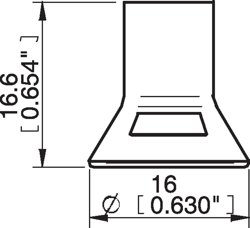 Piab Suction cup D15-2 Chloroprene