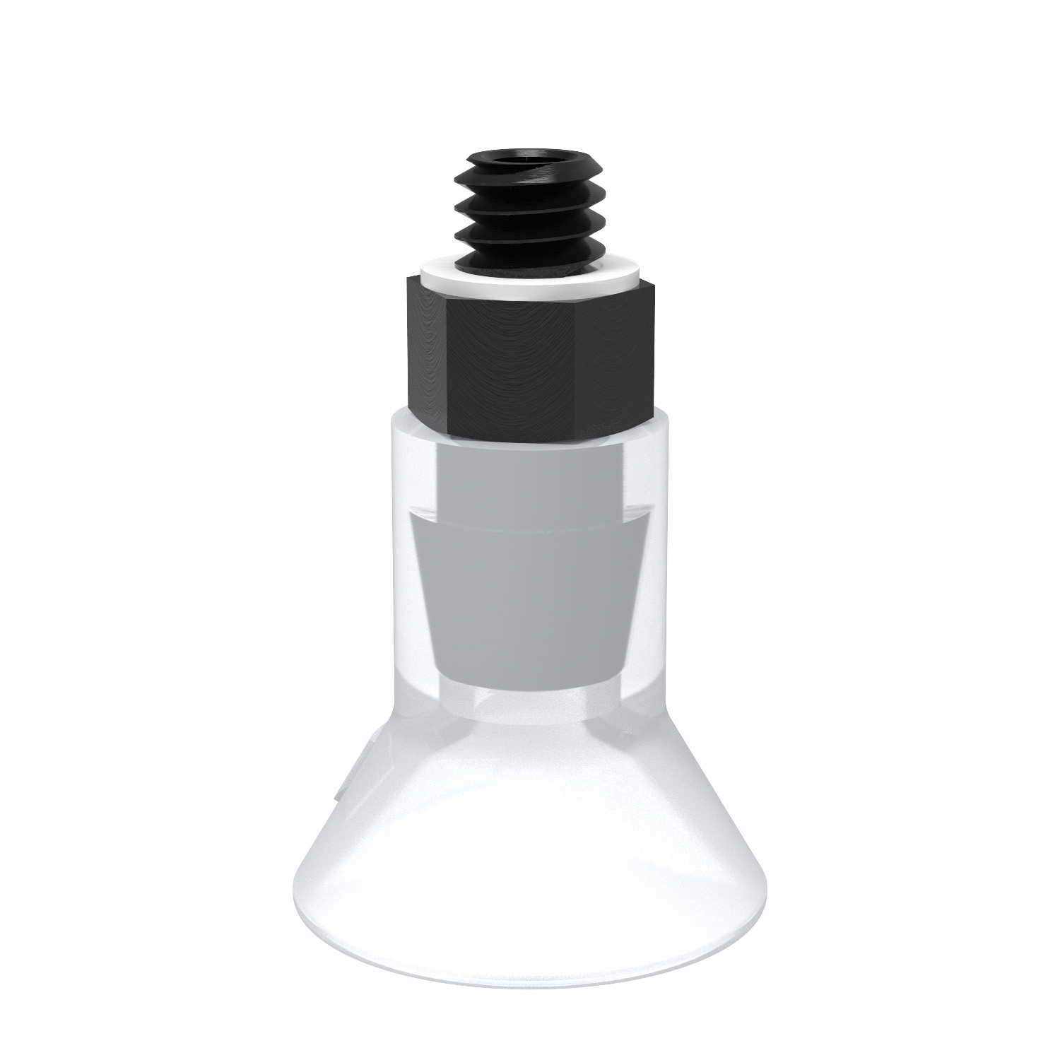 Piab Suction cup D15-2 Silicone FCM, M5 male