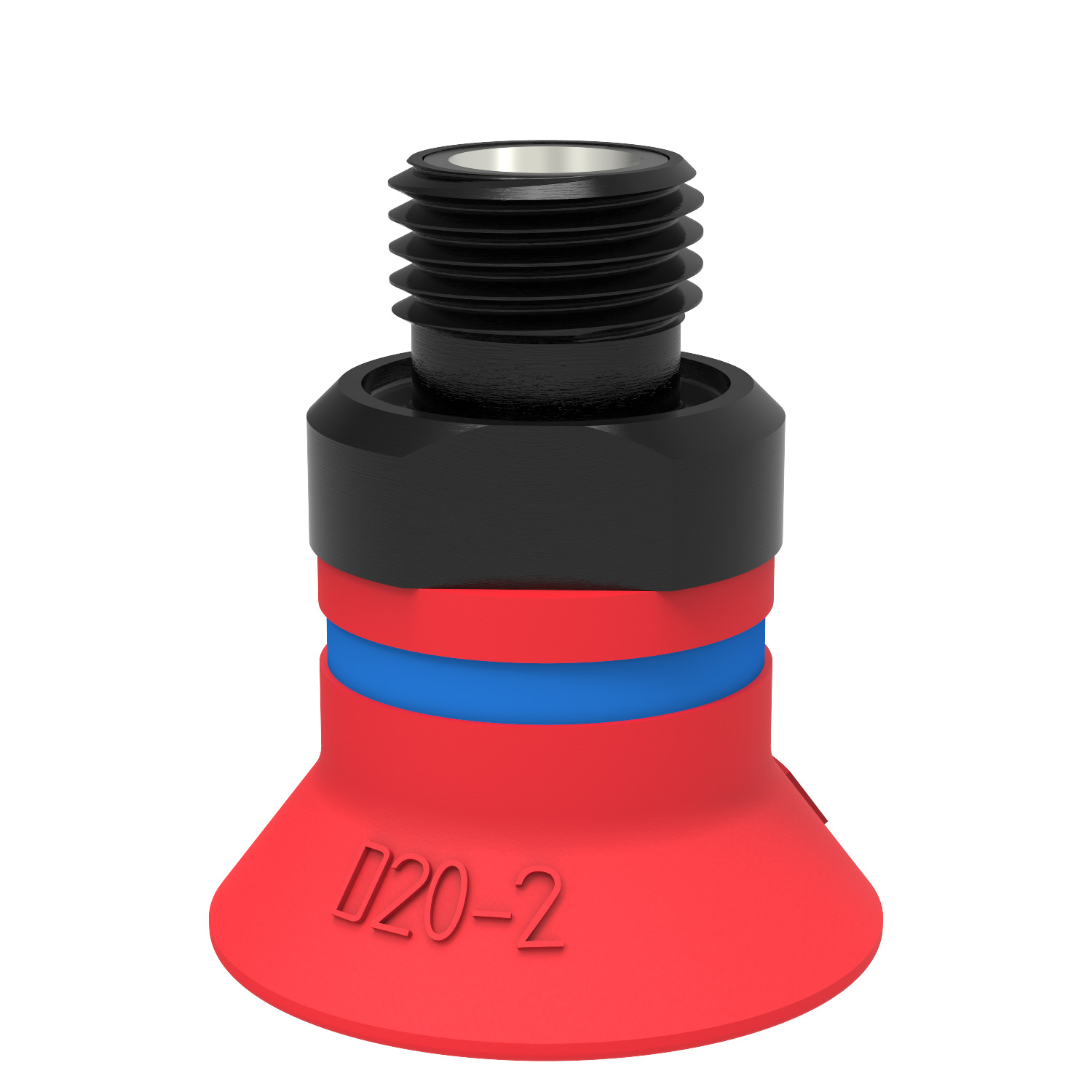 Piab Suction cup D20-2 Silicone, G1/8 male, with mesh filter