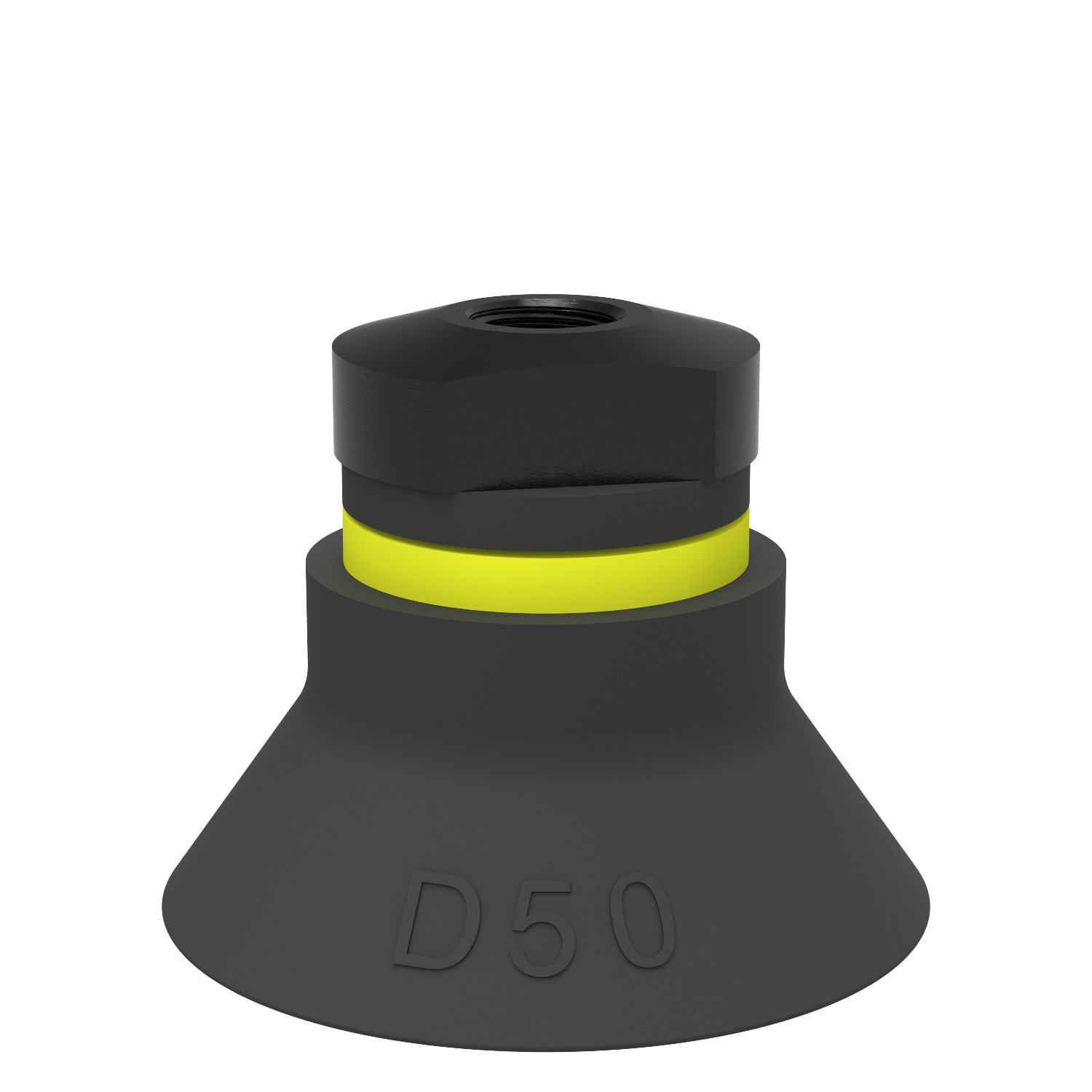 Piab Suction cup D50 Chloroprene, 1/8 NPSF female, with mesh filter