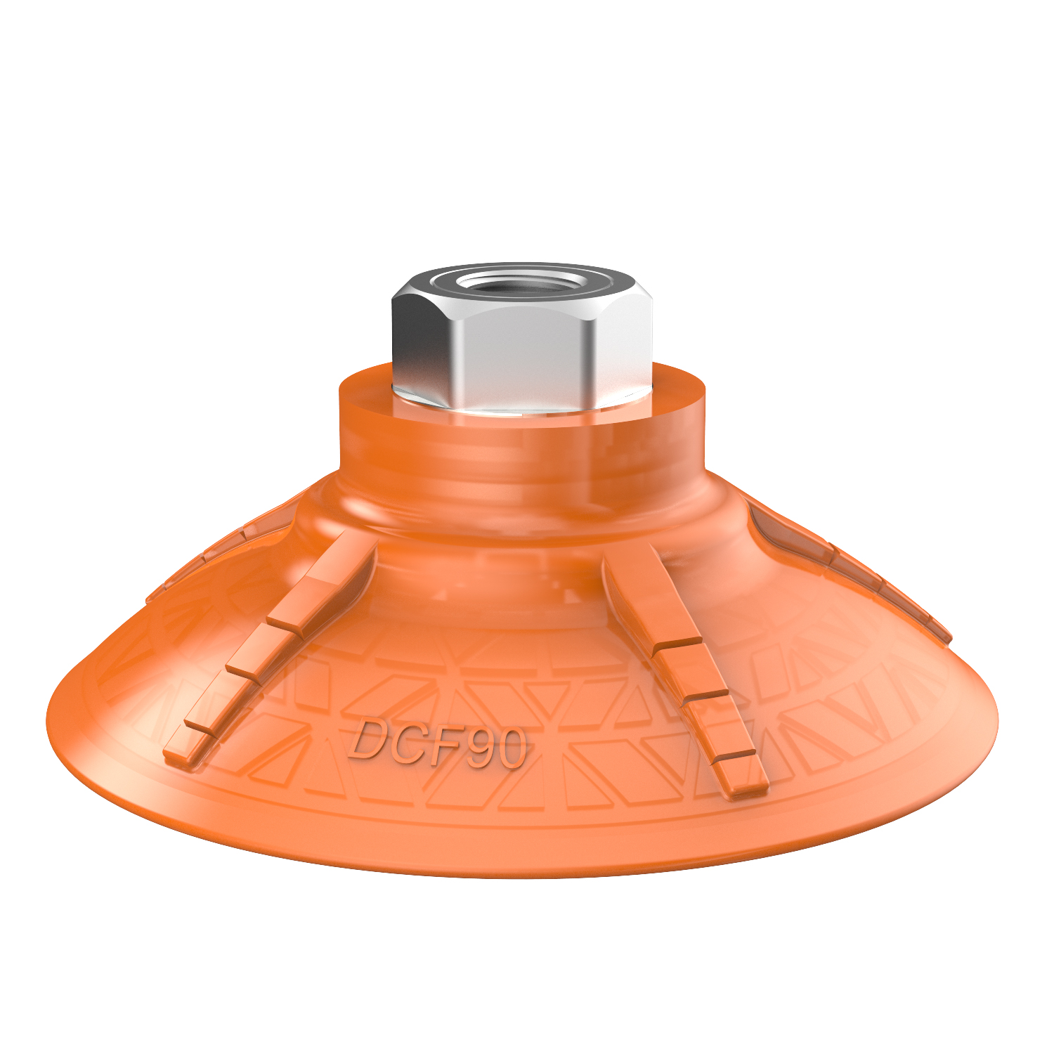 Piab Suction cup DCF90P Polyurethane 60, G1/4 female, with mesh filter