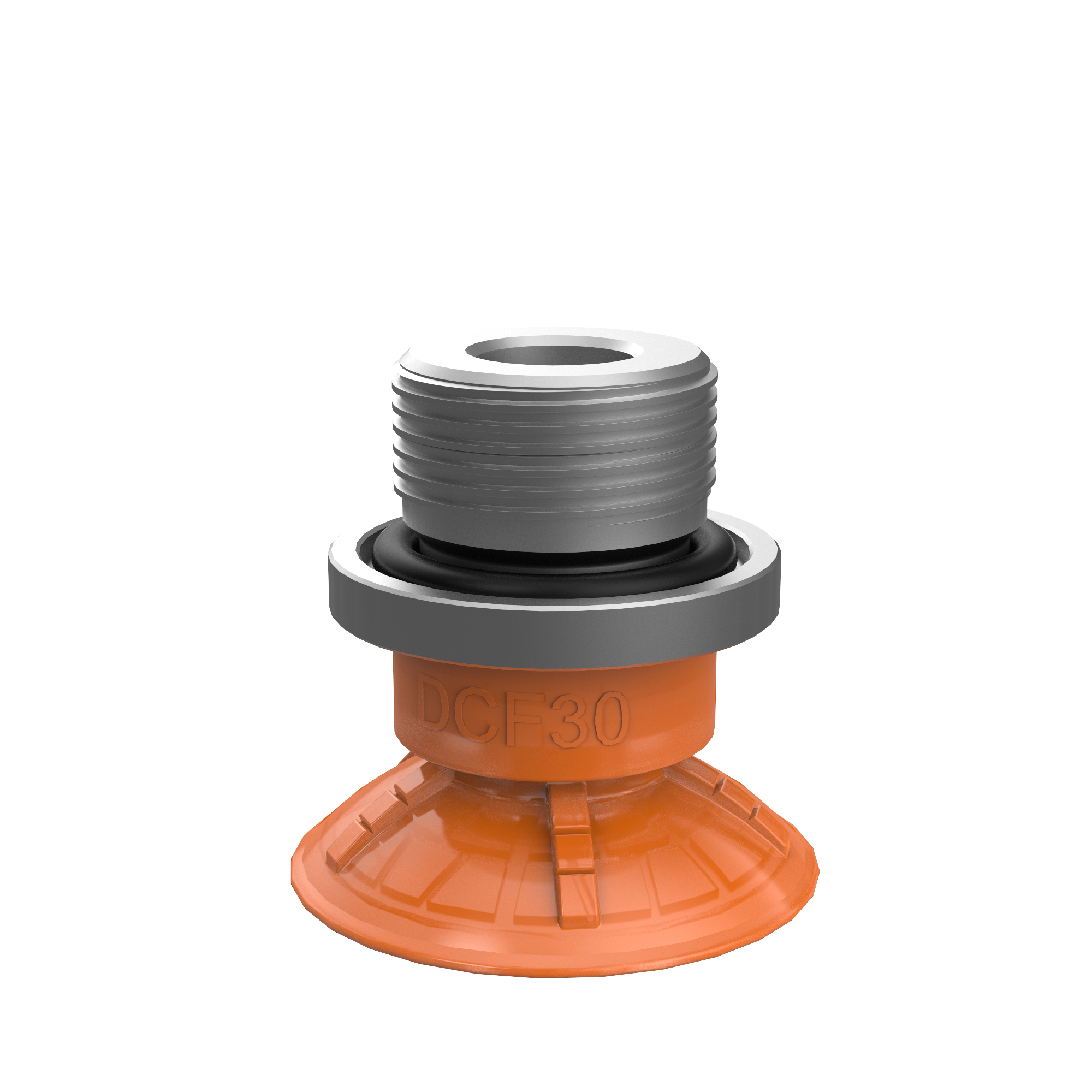 Piab Suction cup DCF30P Polyurethane 60, G3/8 male - 1/8 NPSF female