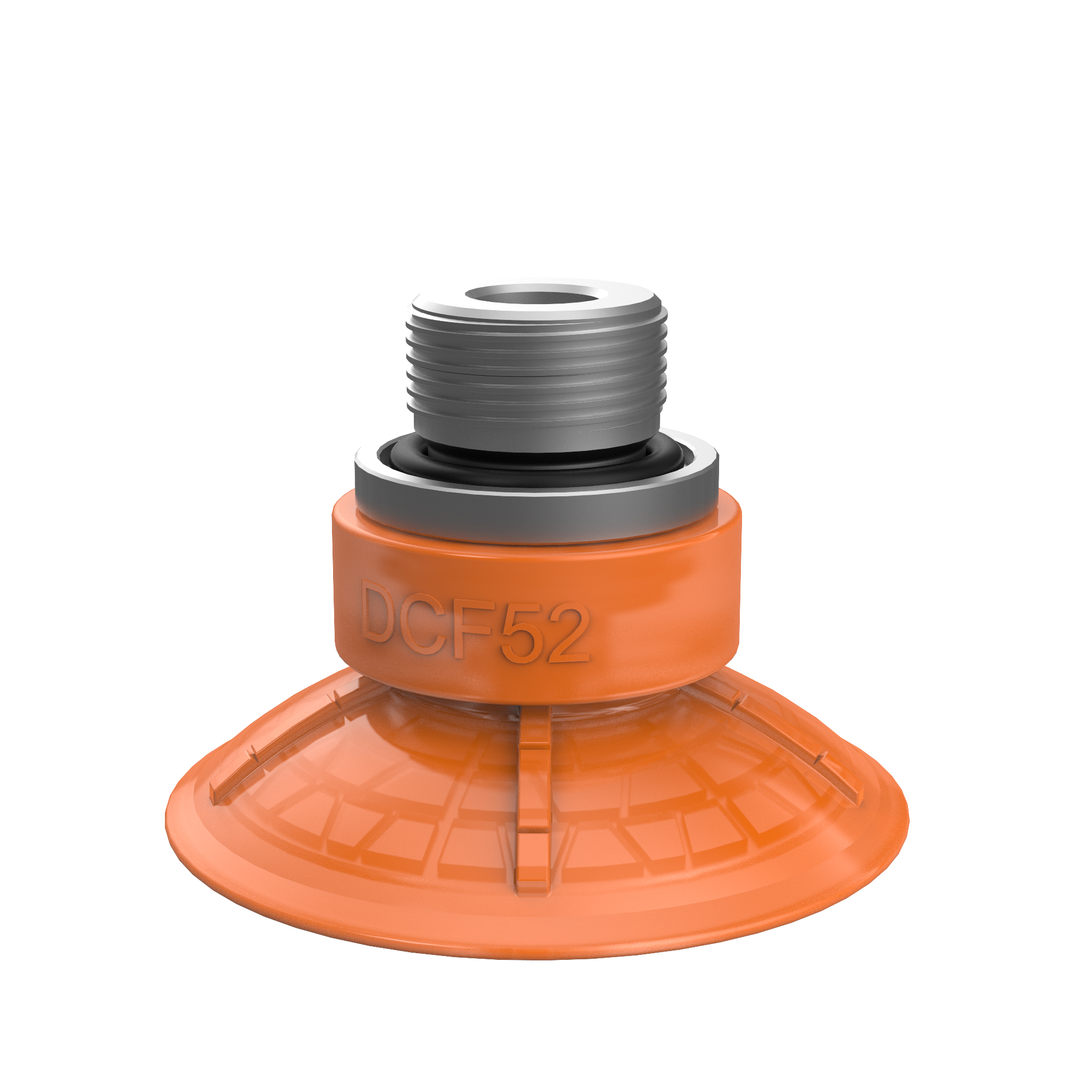 Piab Suction cup DCF52P Polyurethane 60, G3/8 male - 1/8 NPSF female