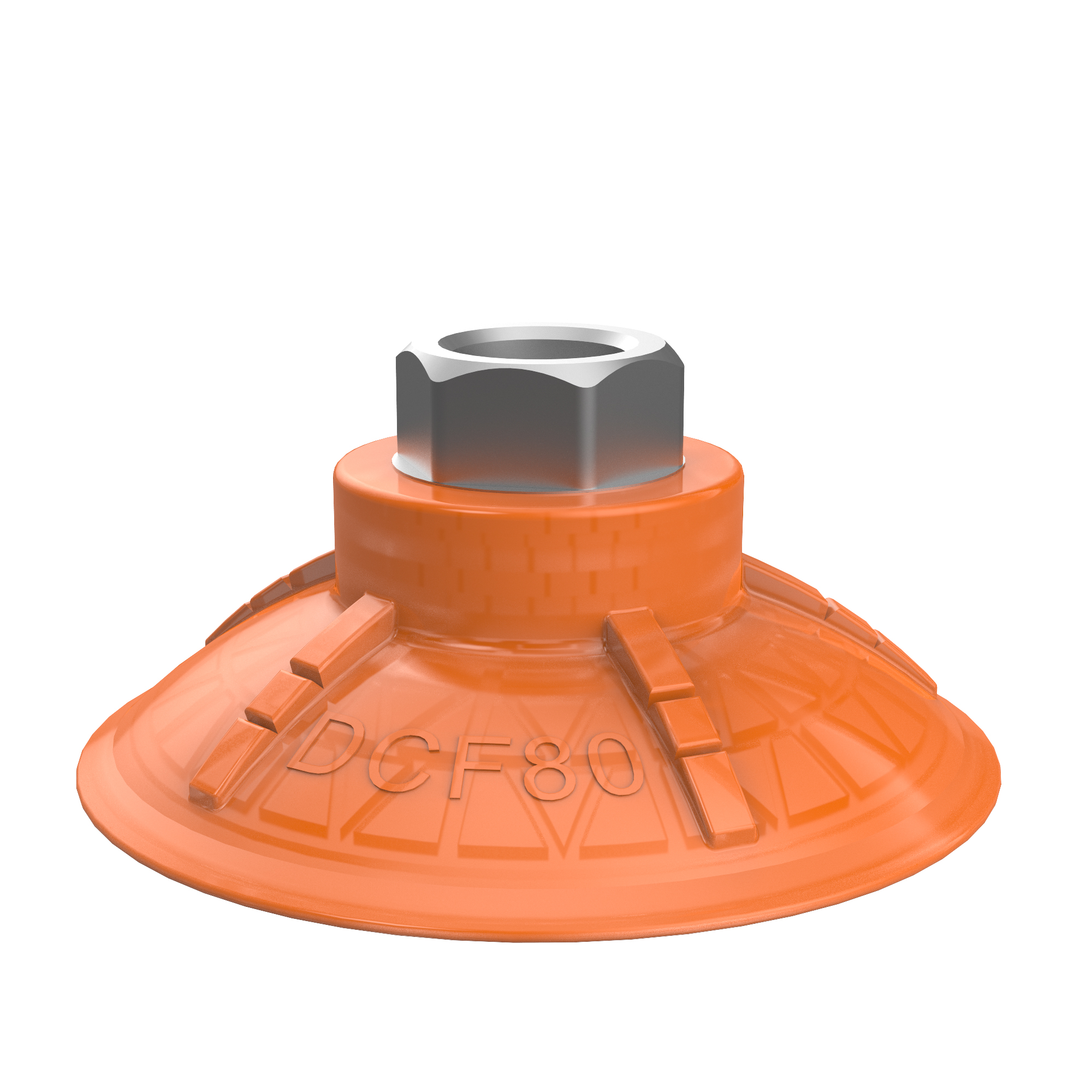 Piab Suction cup DCF80P Polyurethane 60, G3/8 female with mesh filter