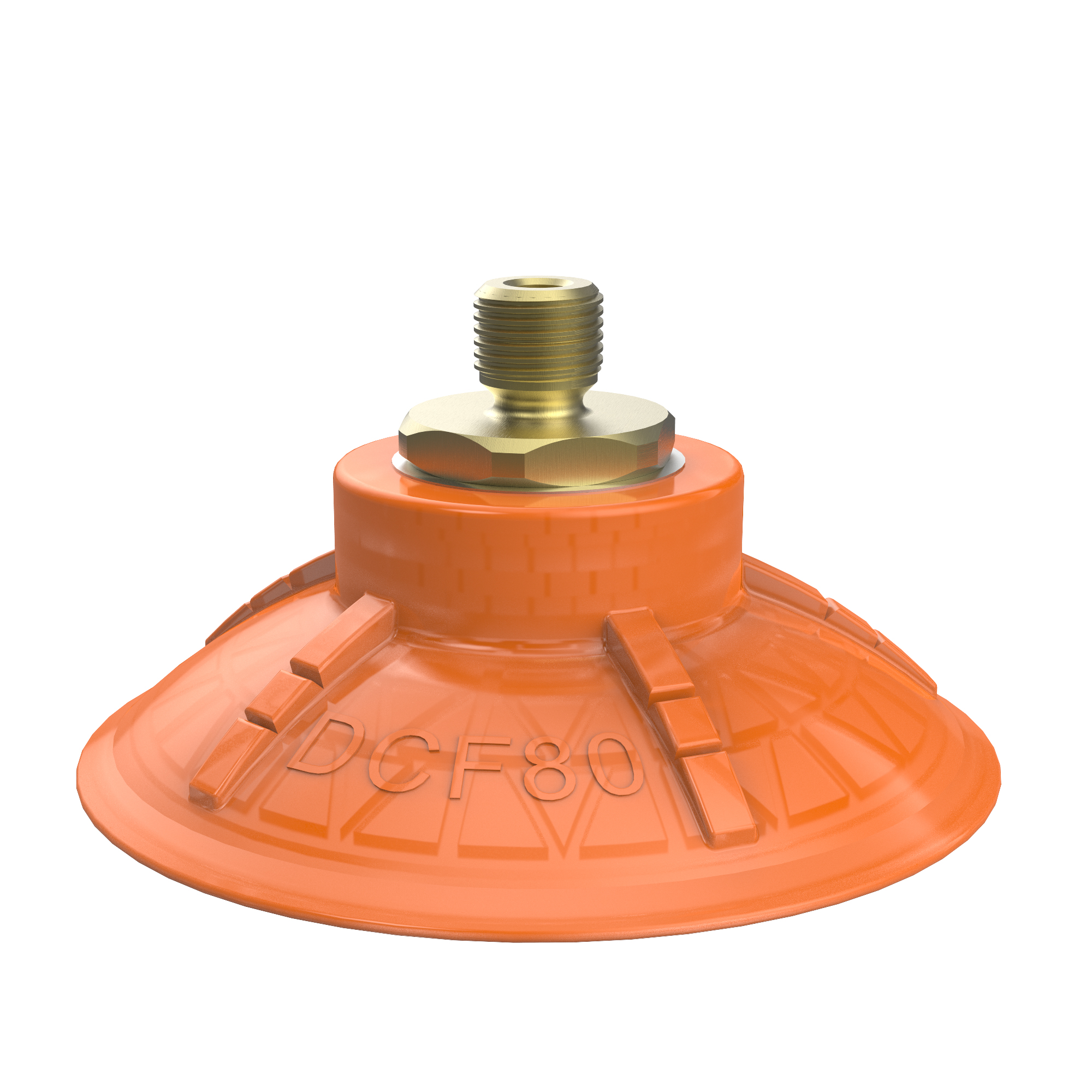 Piab Suction cup DCF80P Polyurethane 60, M10x1,5 male with mesh filter