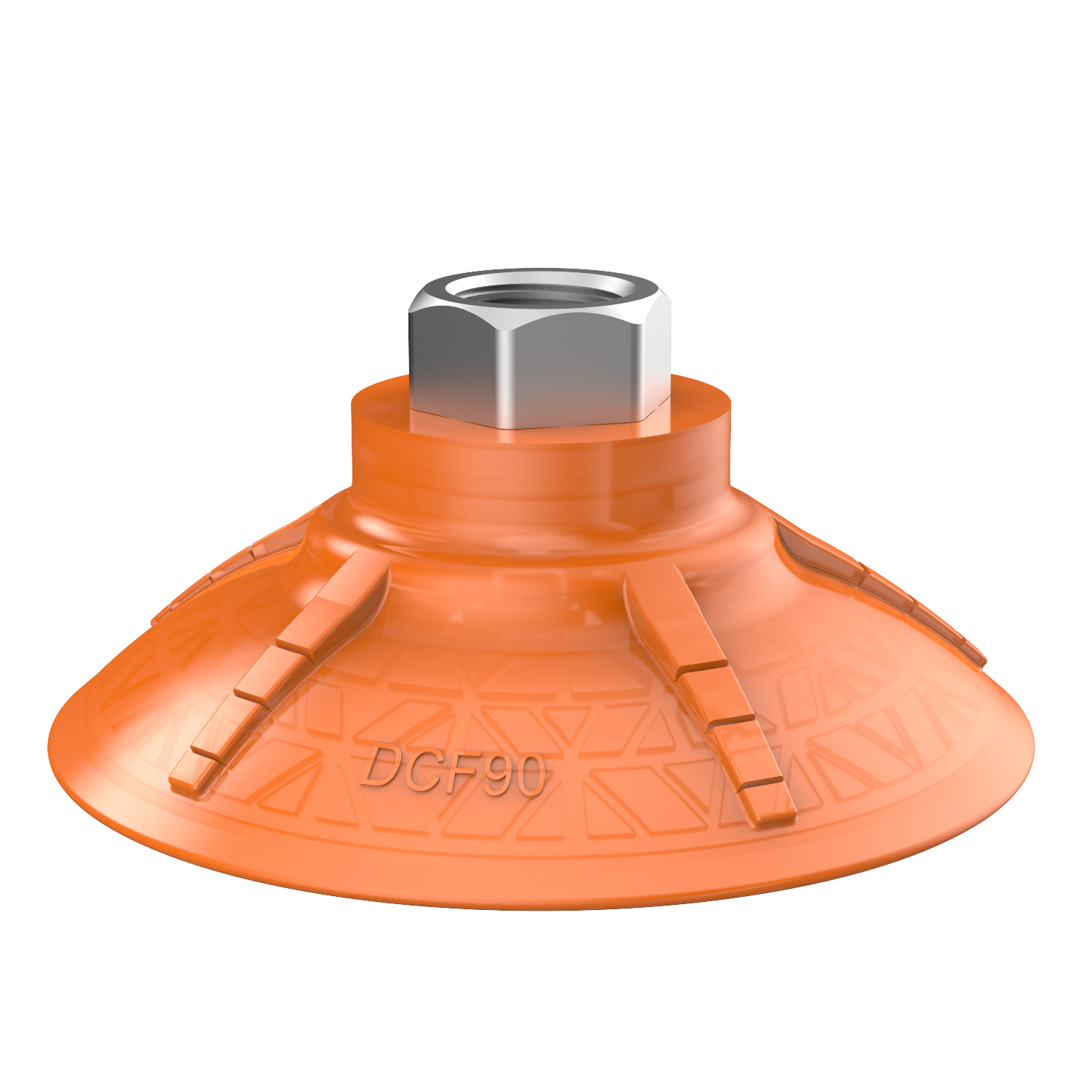 Piab Suction cup DCF90P Polyurethane 60, G3/8 female plastic