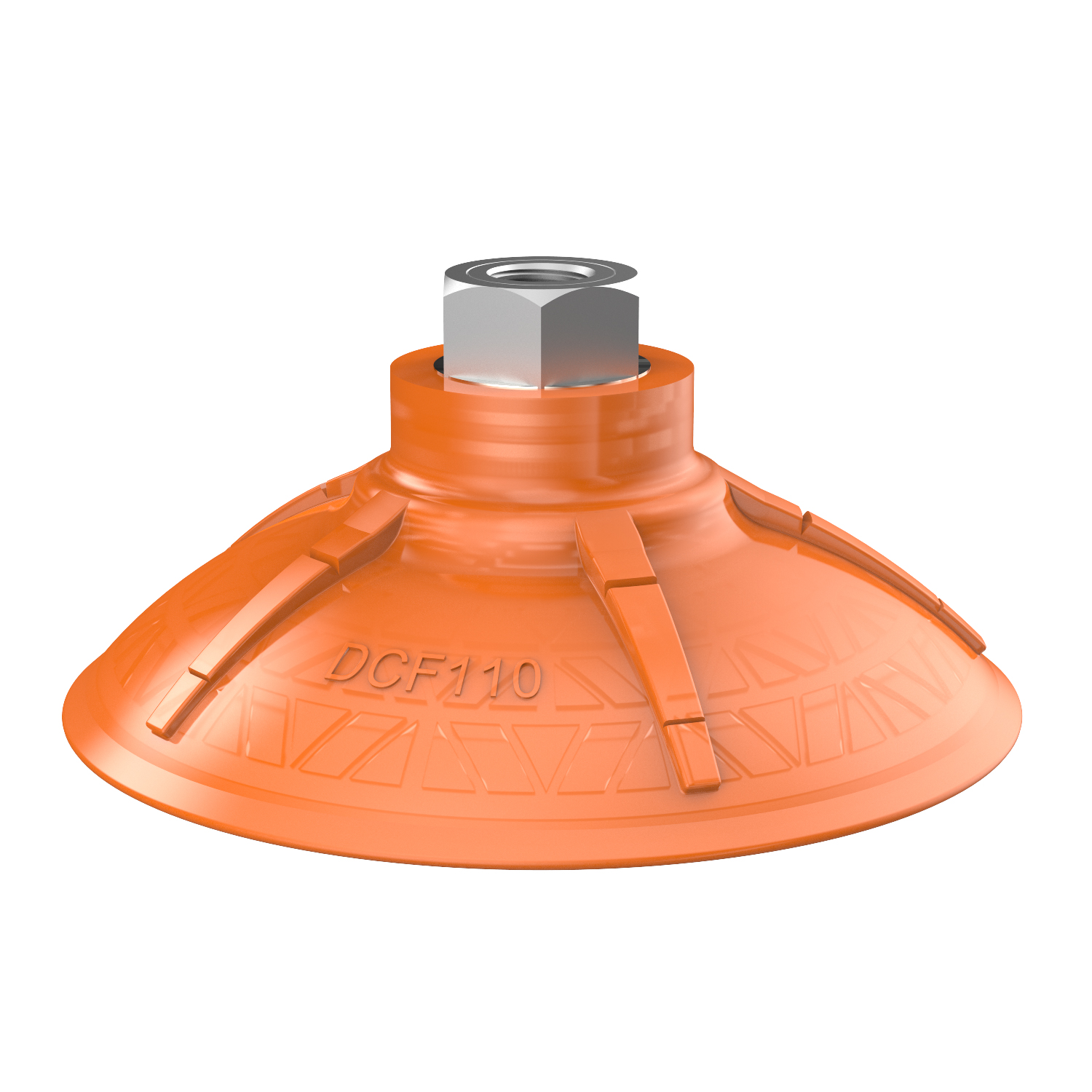 Piab Suction cup DCF110P Polyurethane 60, G1/4 female, with mesh filter