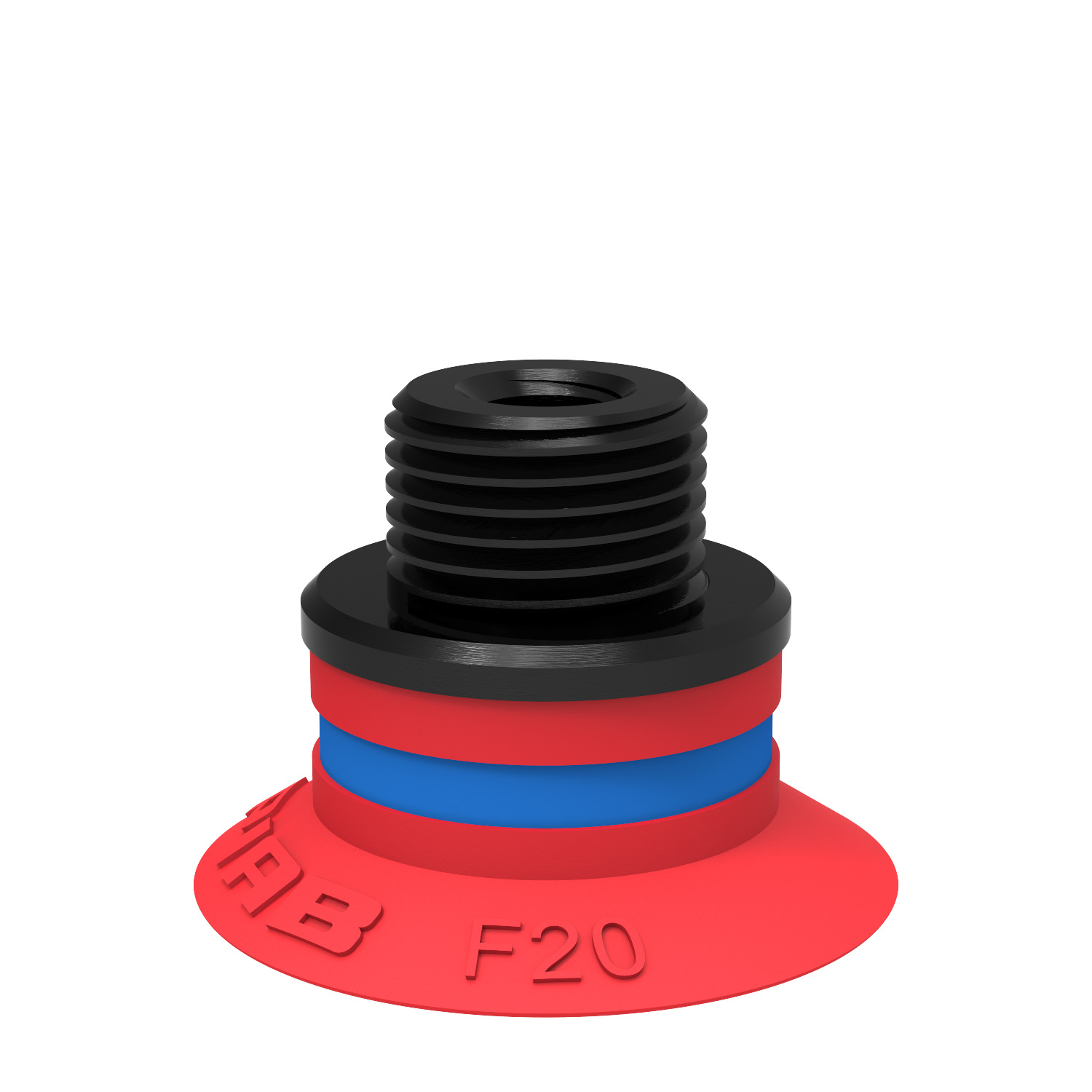 Piab Suction cup F20 Silicone, G1/8 male/M5 female