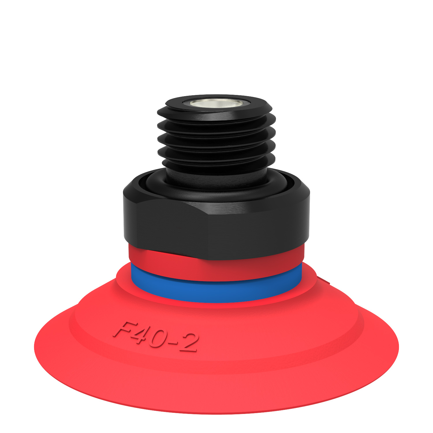 Piab Suction cup F40-2 Silicone, G1/4 male, with mesh filter