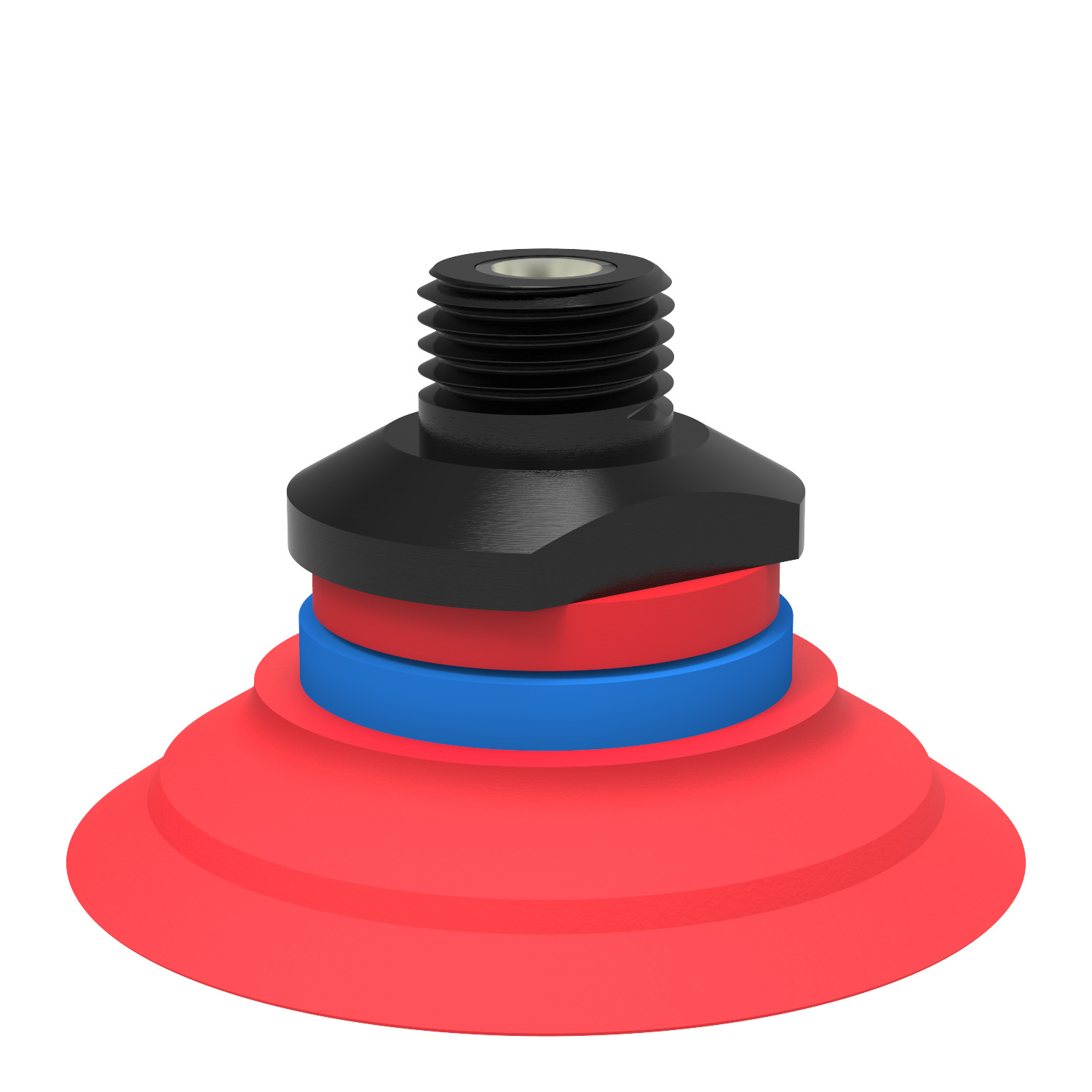 Piab Suction cup F50-2 Silicone, 1/4 NPT male, with mesh filter