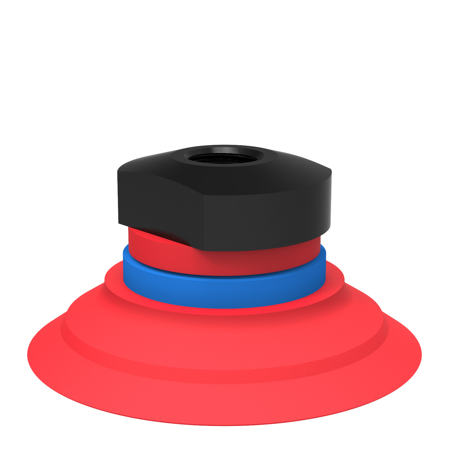 Piab Suction cup F50-2 Silicone, 1/8 NPSF female, with mesh filter