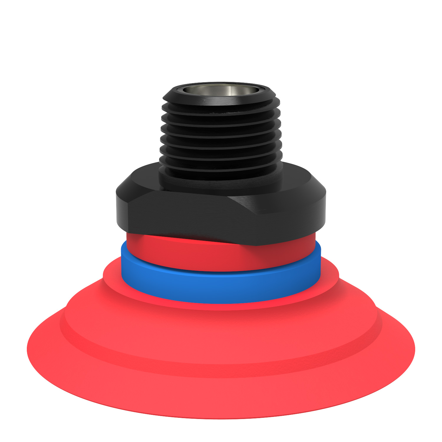 Piab F50-2.20.05DE / 0101758 Suction cup F50-2 Silicone, 3/8" NPT male, with dual flow control valve