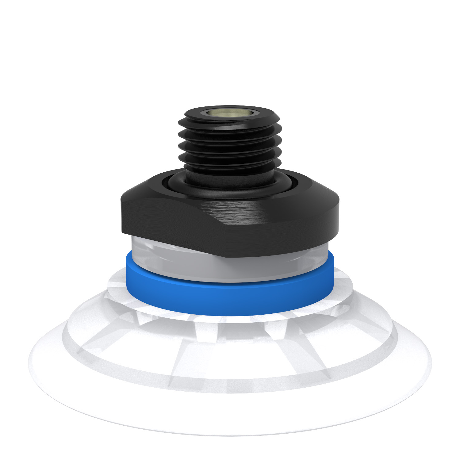 Piab Suction cup F50-2 Silicone FCM, G1/4 male, with mesh filter