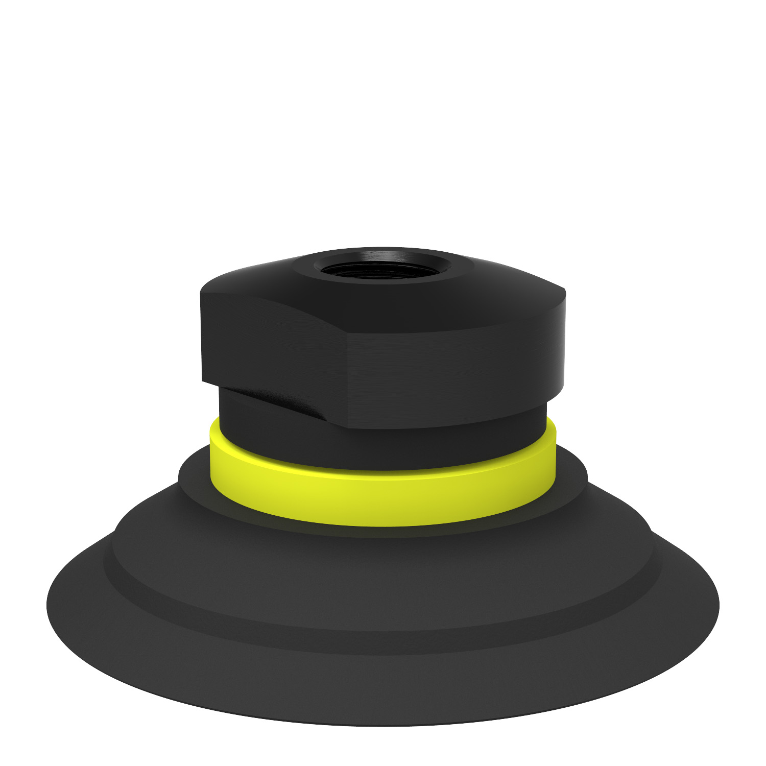 Piab Suction cup F50-2 Nitrile-PVC, 1/8 NPSF female, with mesh filter