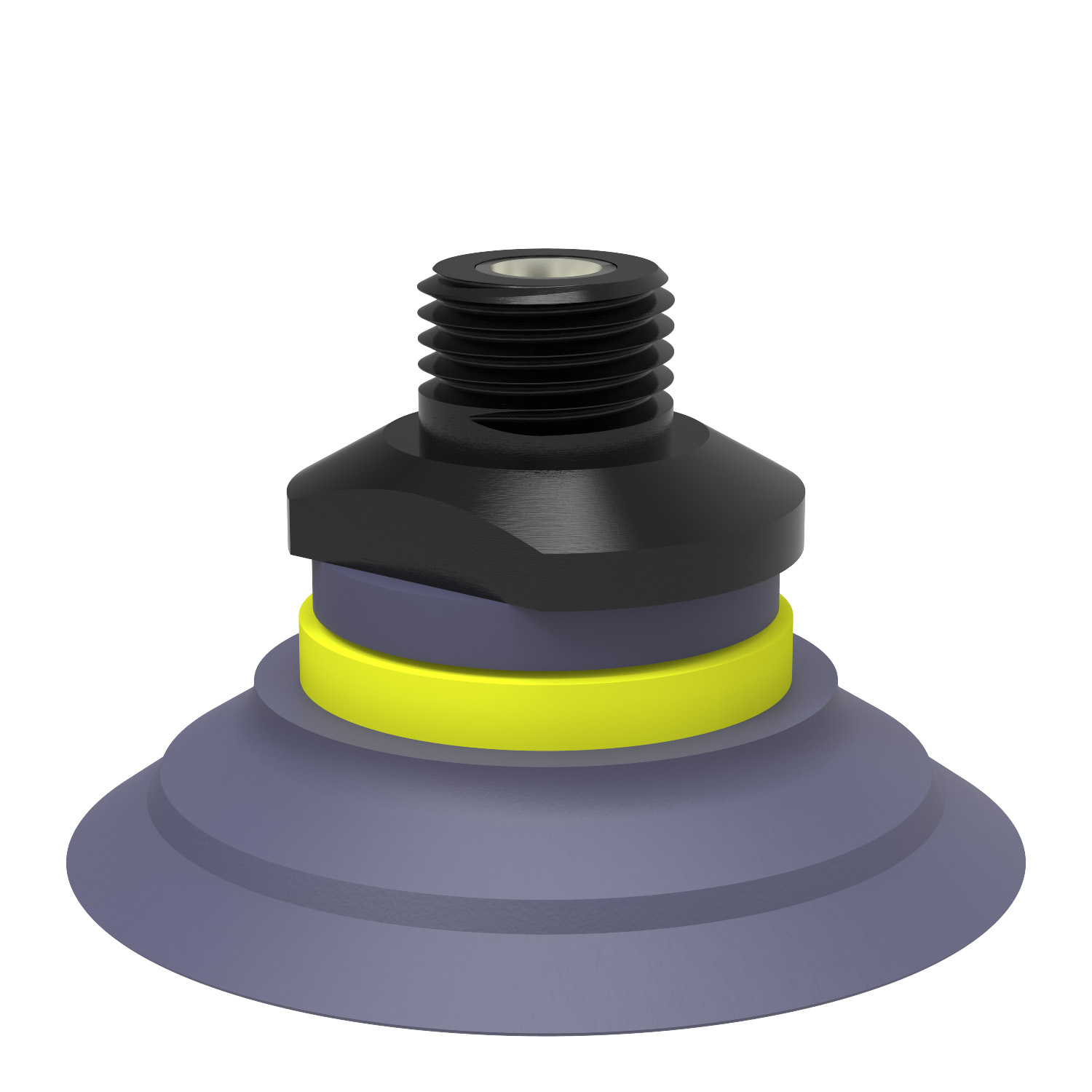Piab F50-2.37.05DC / 9909465 Suction cup F50-2 HNBR, 1/4" NPT male, with dual flow control valve