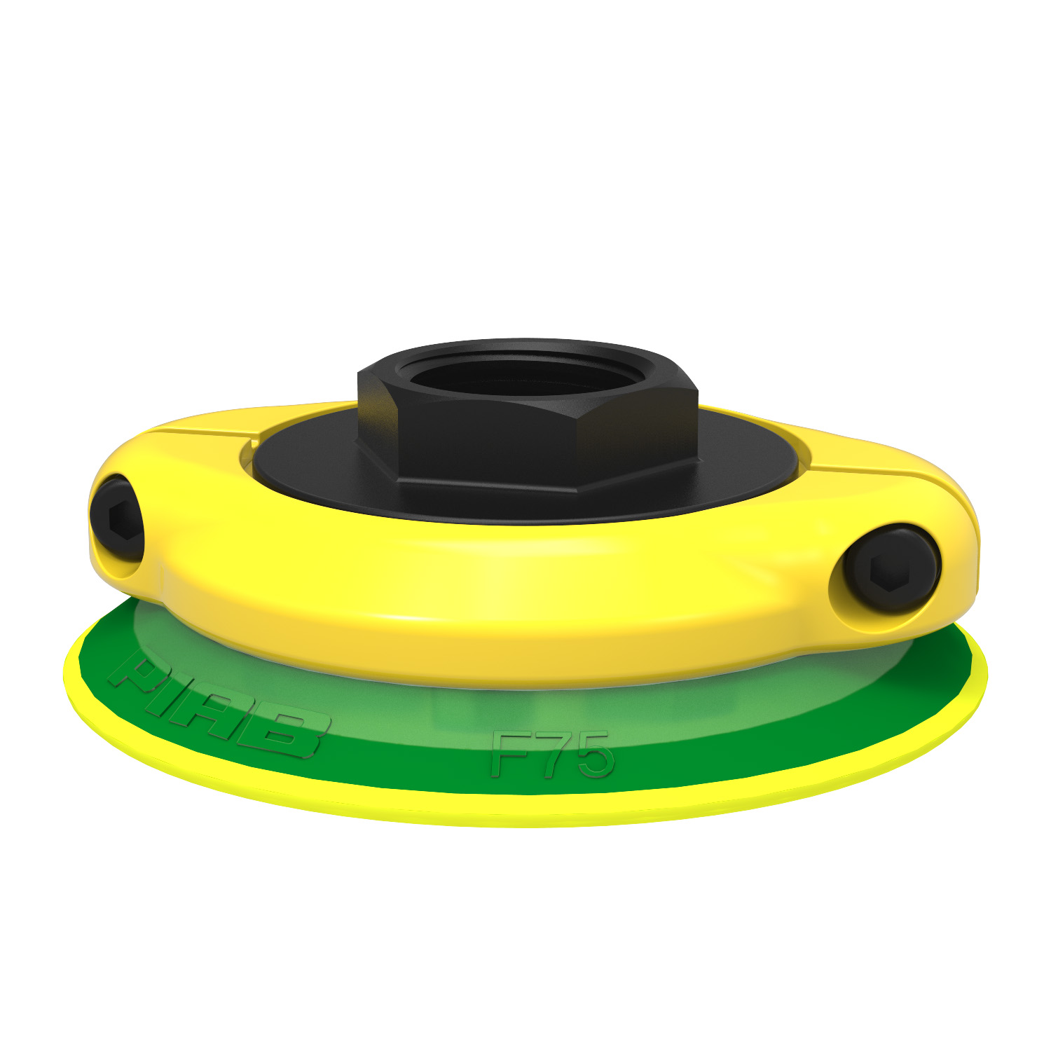 Piab Suction cup F75P Polyurethane 30/60, G1/2 female, with mesh filter