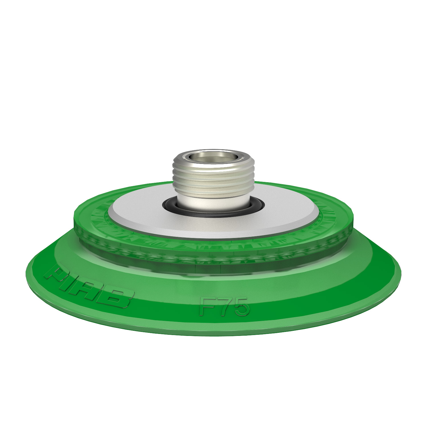 Piab Suction cup F75P Polyurethane 60, thread insert G3/8 male, with mesh filter for Vacuum Gripper