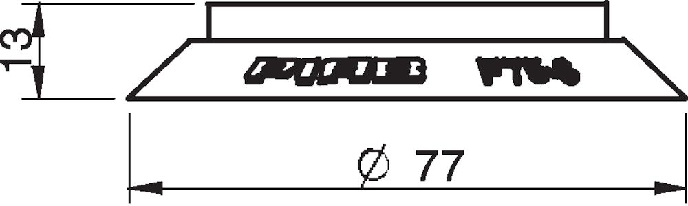 Piab Suction cup F75 Silicone