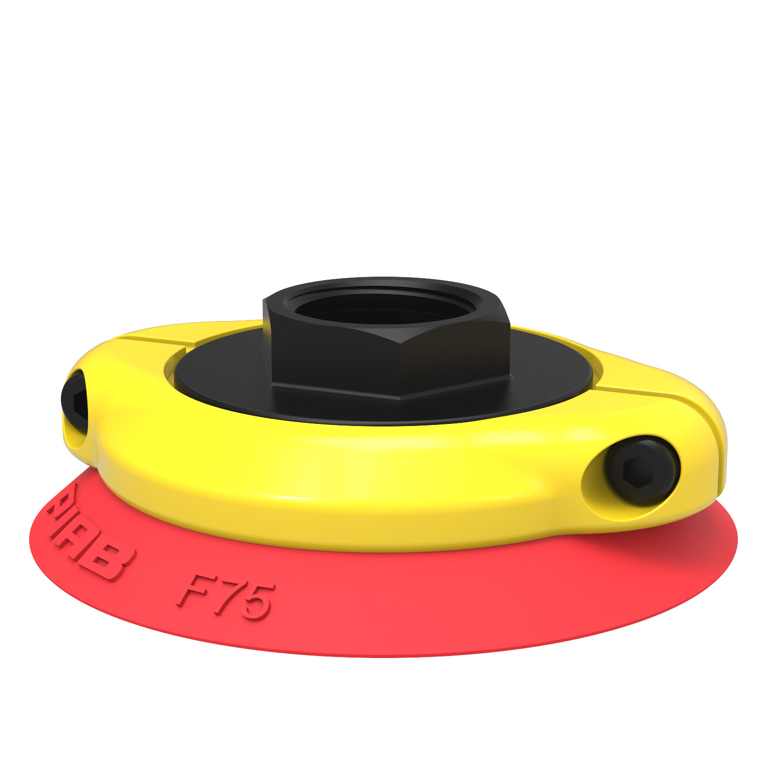 Piab Suction cup F75 Silicone, G1/2 female, with mesh filter